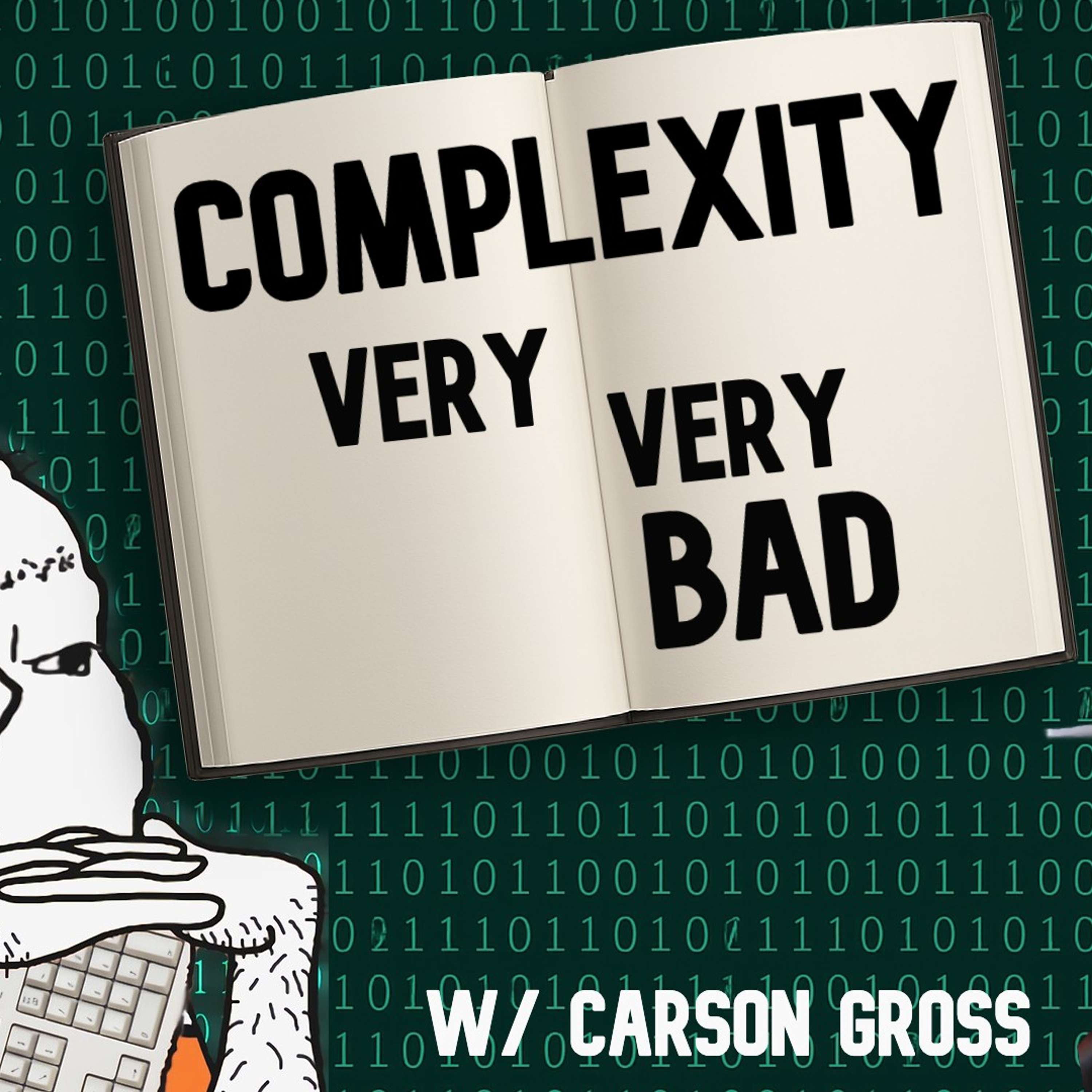 cover of episode Carson Gross: The Grug Brained Developer (the book)