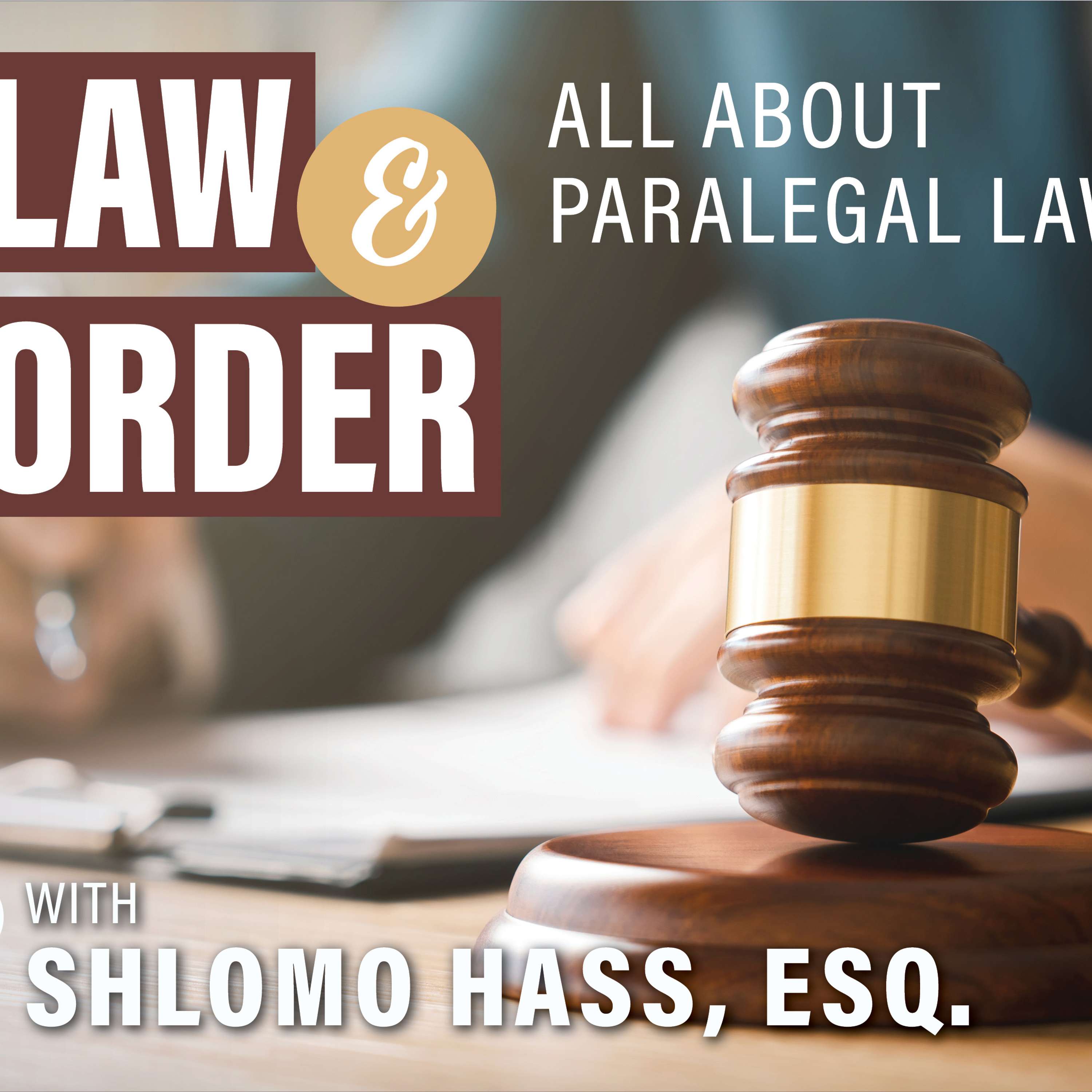 #11) Law and Order: All About Paralegal Law with Shlomo Haas, Esq.