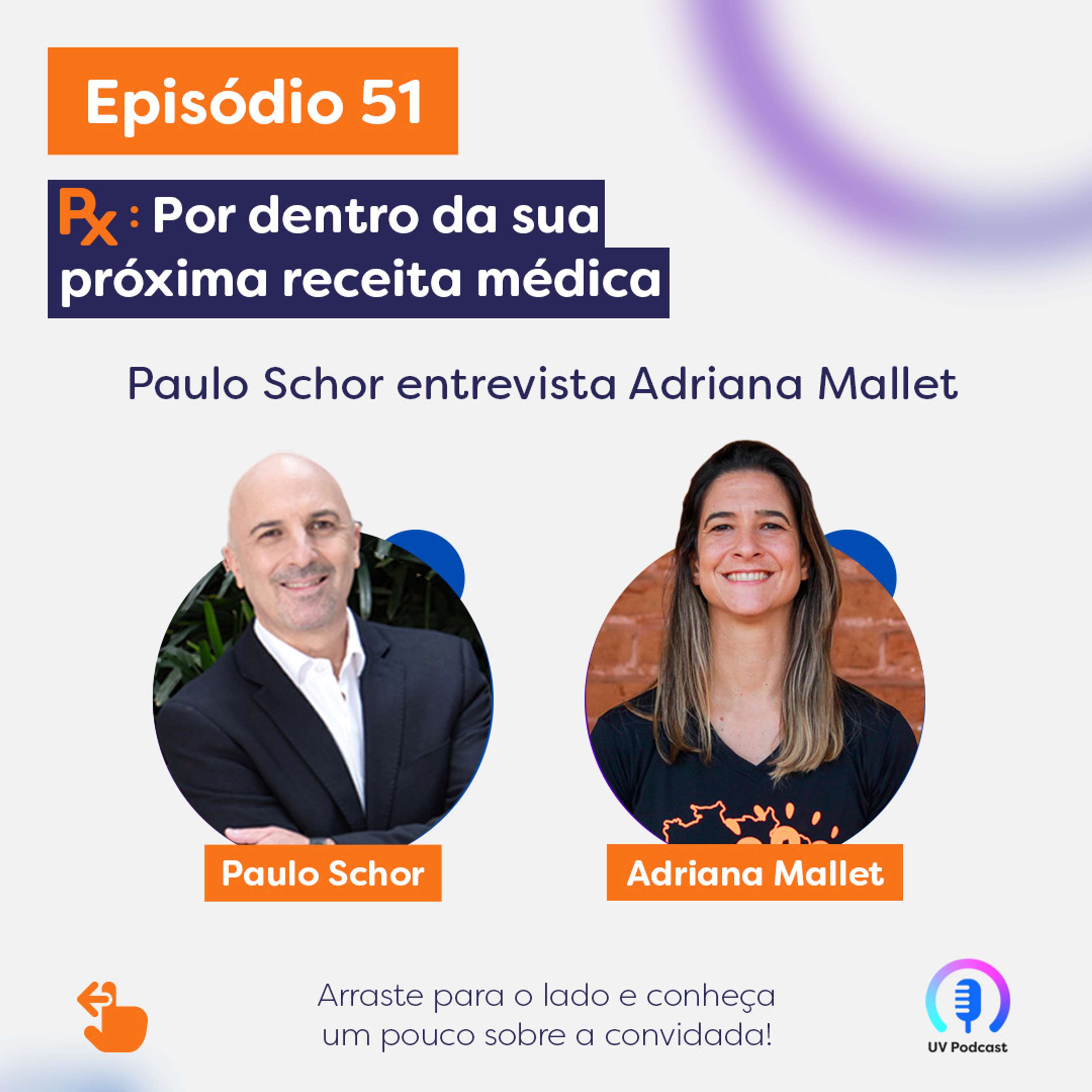 Paulo Schor | Programa Rx | Episódio 51 - Entrevista com Adriana Mallet