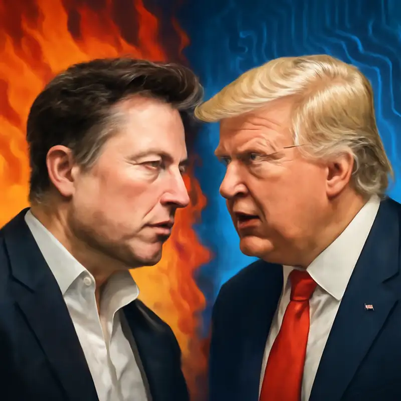 Tech Titans and Political Titans Clash: The Curious Case of Trump vs Musk