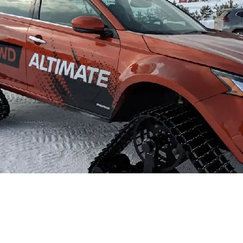 AUTOMOBILE - Des chenilles sur la glace avec le concept Nissan Altimate!