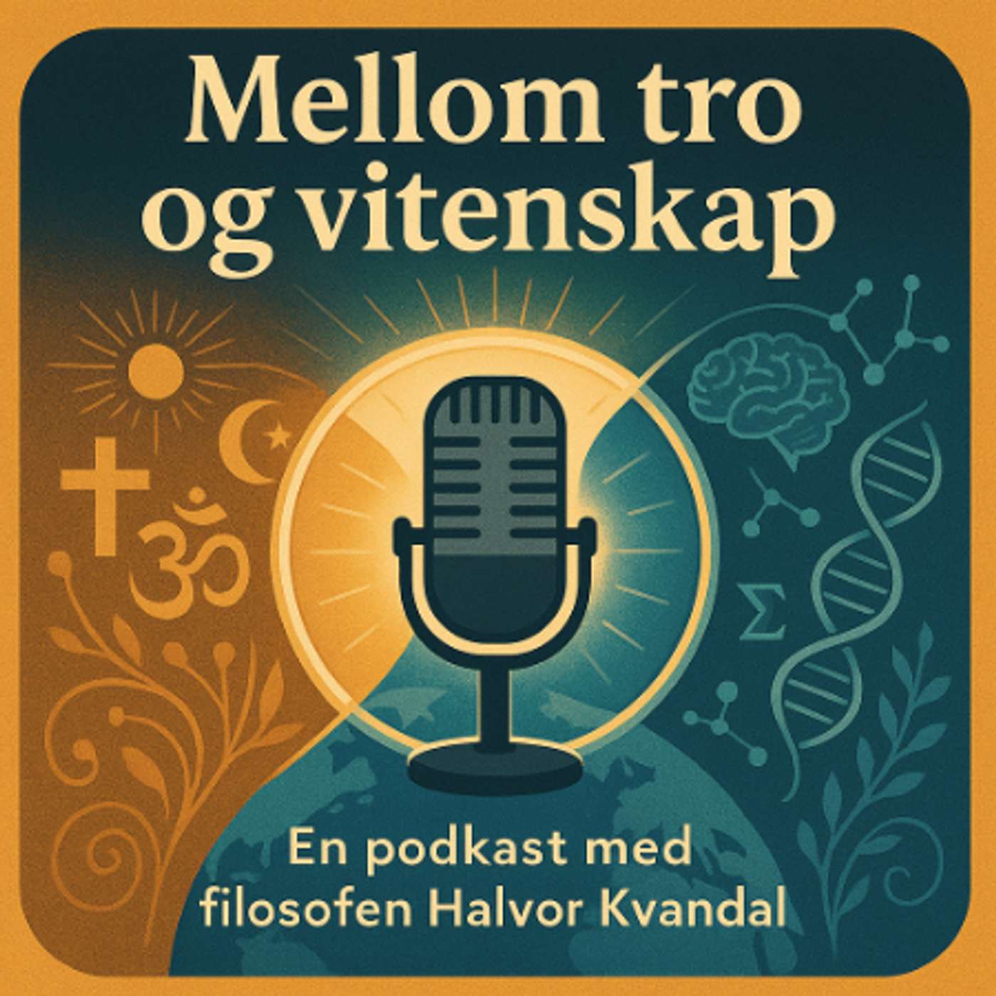 Mellom tro og vitenskap: en podkast med filosofen Halvor Kvandal podcast artwork