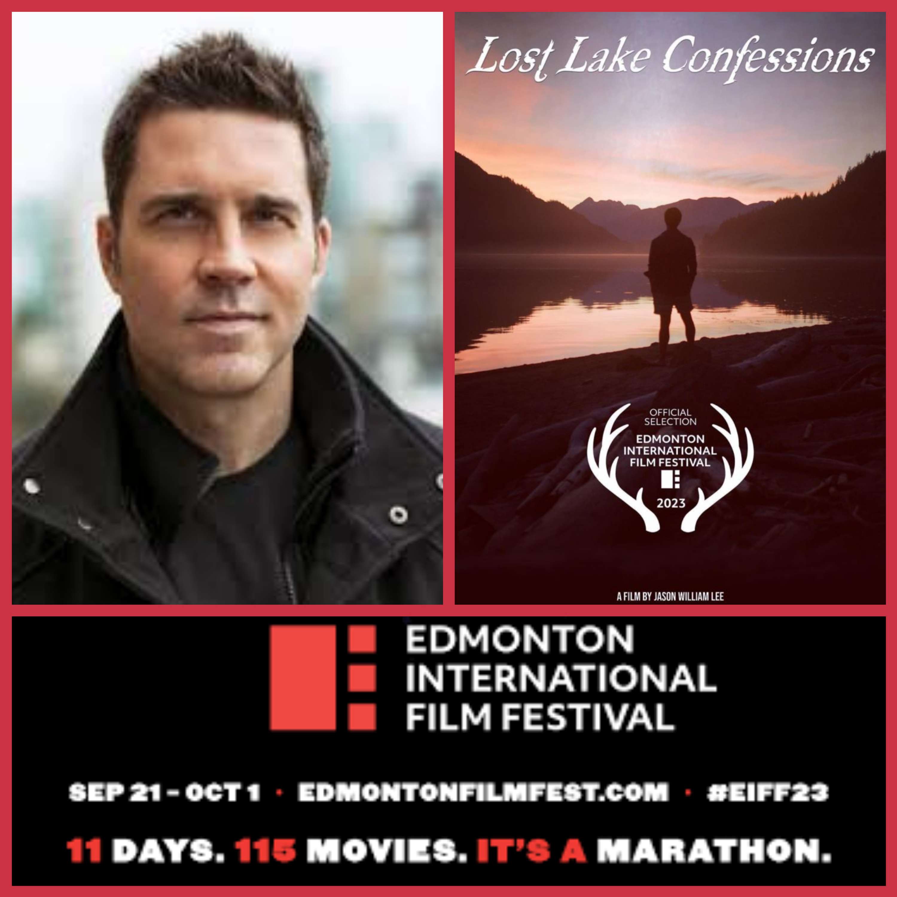 Jason William Lee Interview - LOST LAKE CONFESSIONS - EIFF 2023