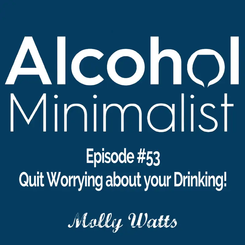 Quit Worrying about your Drinking
