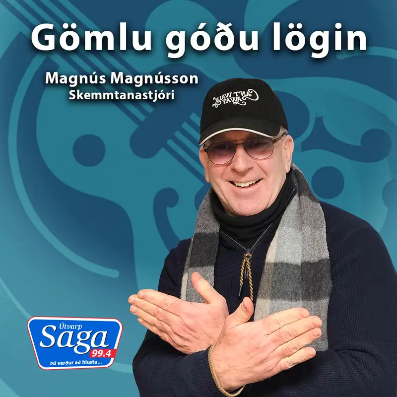 Magnús Magnússon með gömlu góðu lögin og spilar gamalt viðtal við Örvar Kristjánsson harmonikkuleikara
