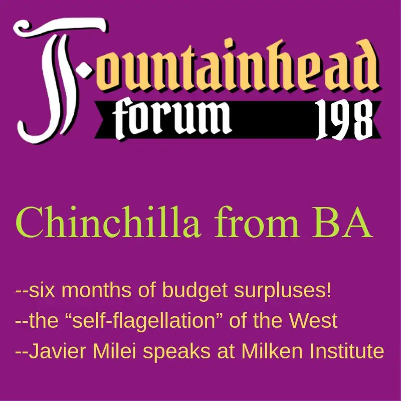 FF-198: Chinchilla from BA on Javier Milei's speech at the Milken Institute