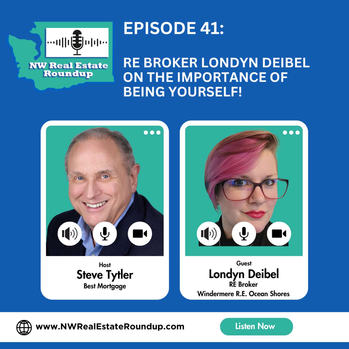 Episode 41: RE Broker Londyn Deibel on the importance of Being Yourself!