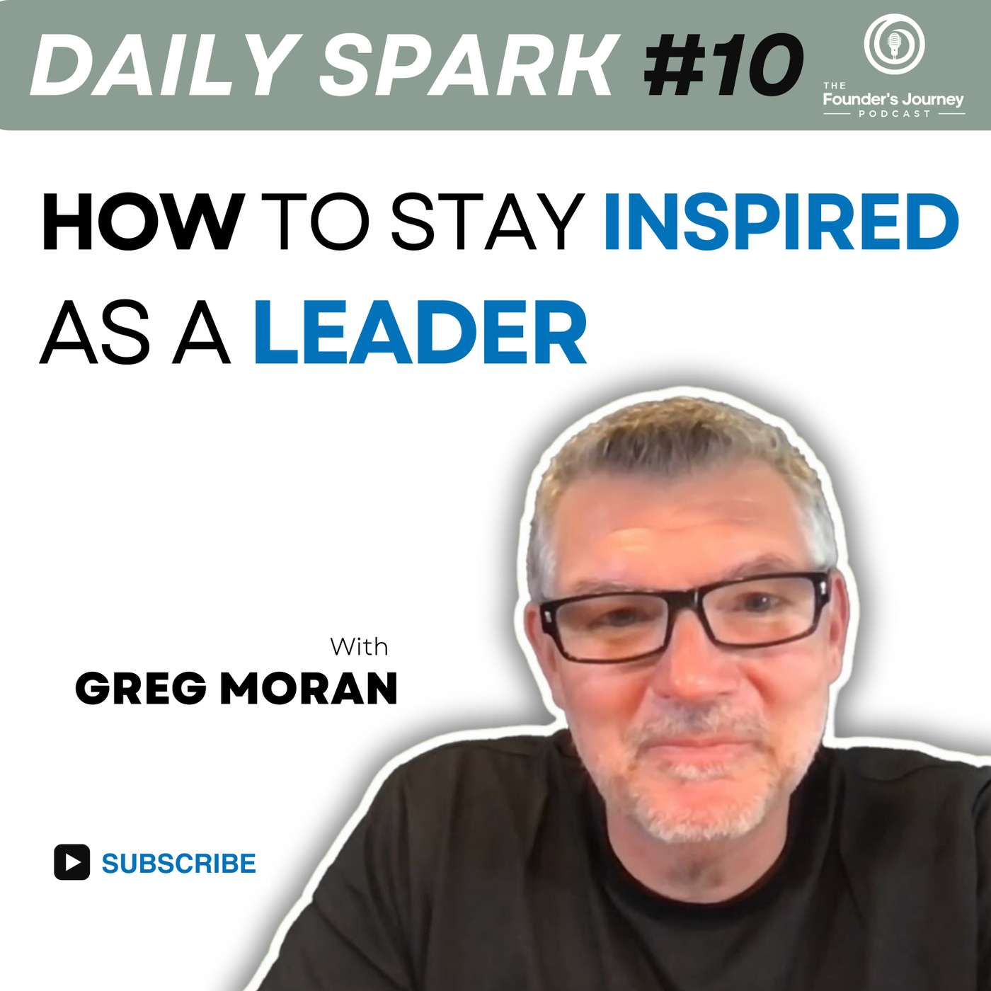 Staying Inspired as a Startup Founder | TFJ DS E10 episode artwork