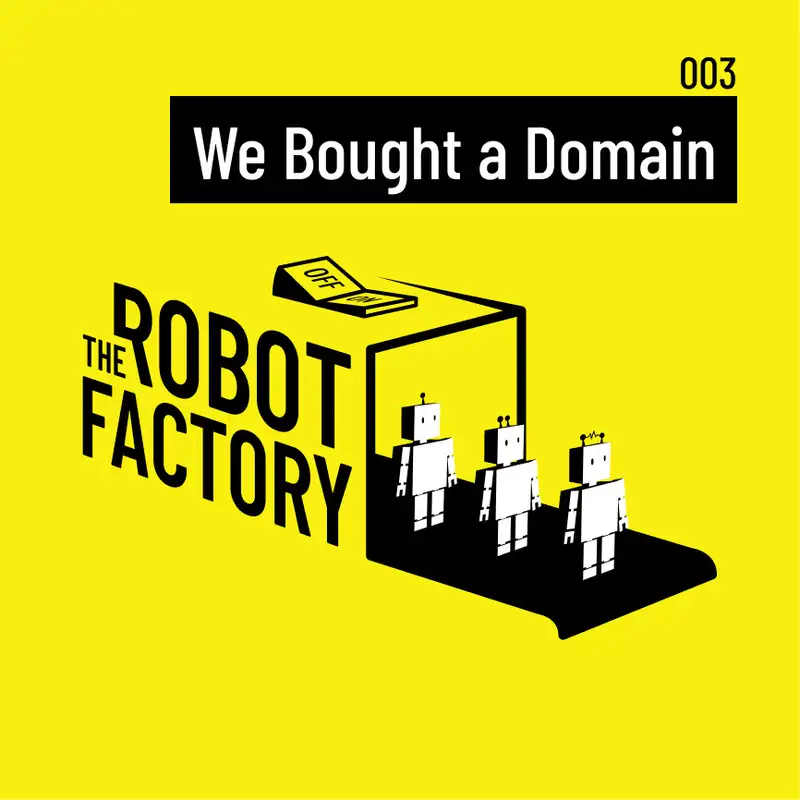 003 - We Bought a Domain Name