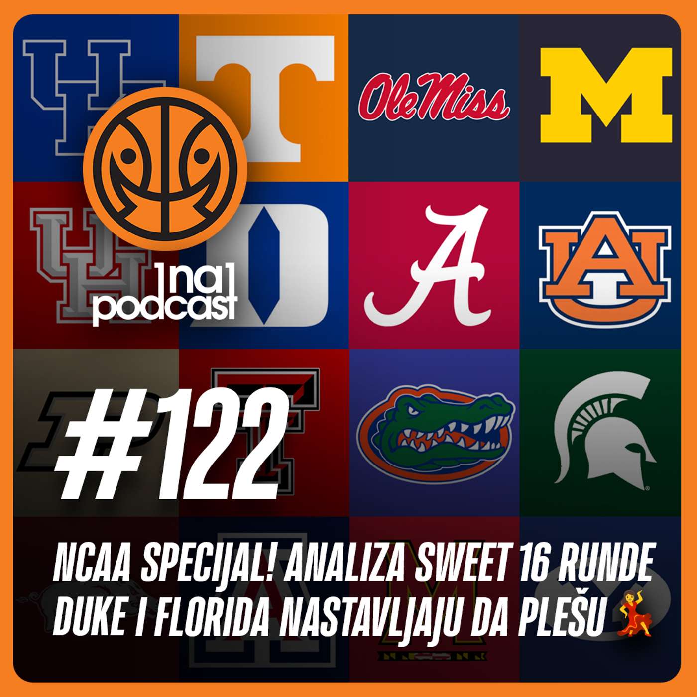 1na1 NBA Podkast 122 I NCAA SPECIJAL! ANALIZA SWEET 16 RUNDE! DUKE I FLORIDA NASTAVLJAJU DA PLEŠU!