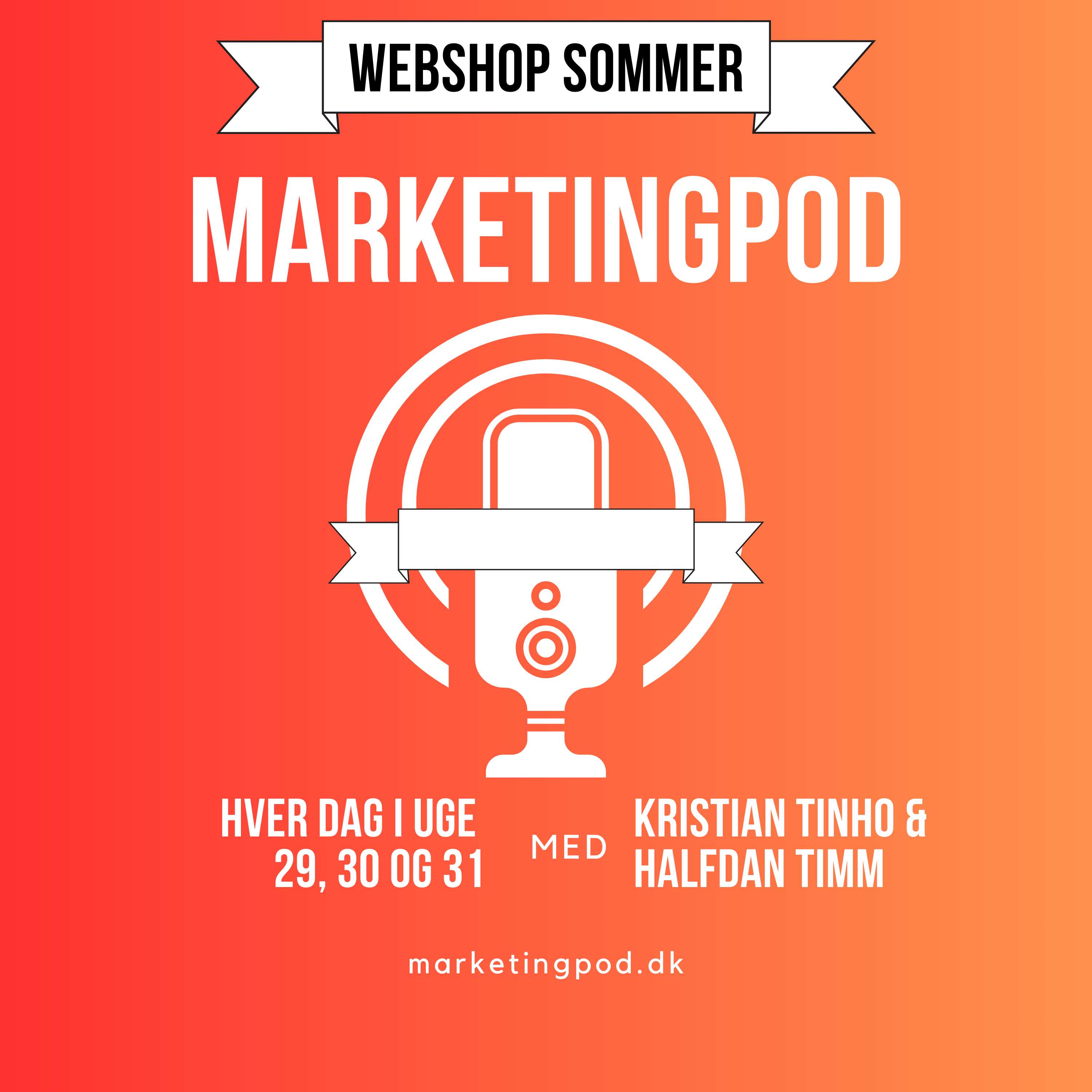 Marketingpod.dk med Halfdan Timm & Kristian Tinho