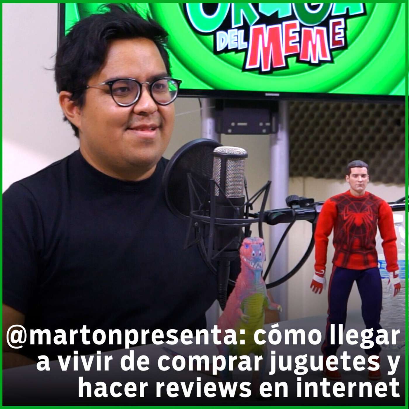 Martón Presenta: ¿Cómo es trabajar reseñando juguetes, "cazar" dinosaurios y vivir de lo que amas?