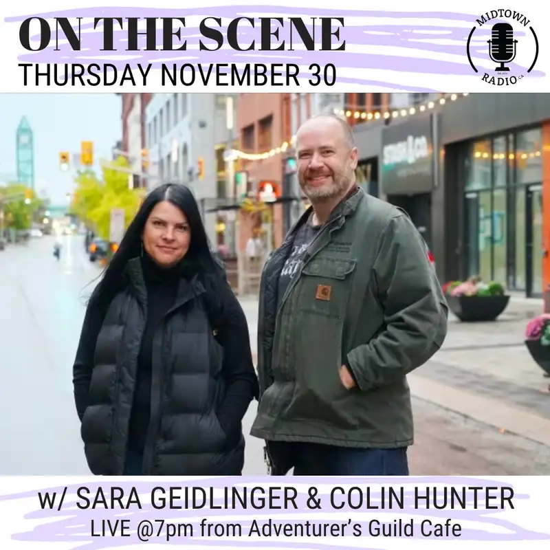 November 30, 2023 // OTS's 50th Episode w/ Sara Geidlinger & Colin Hunter LIVE from Adventurer's Guild