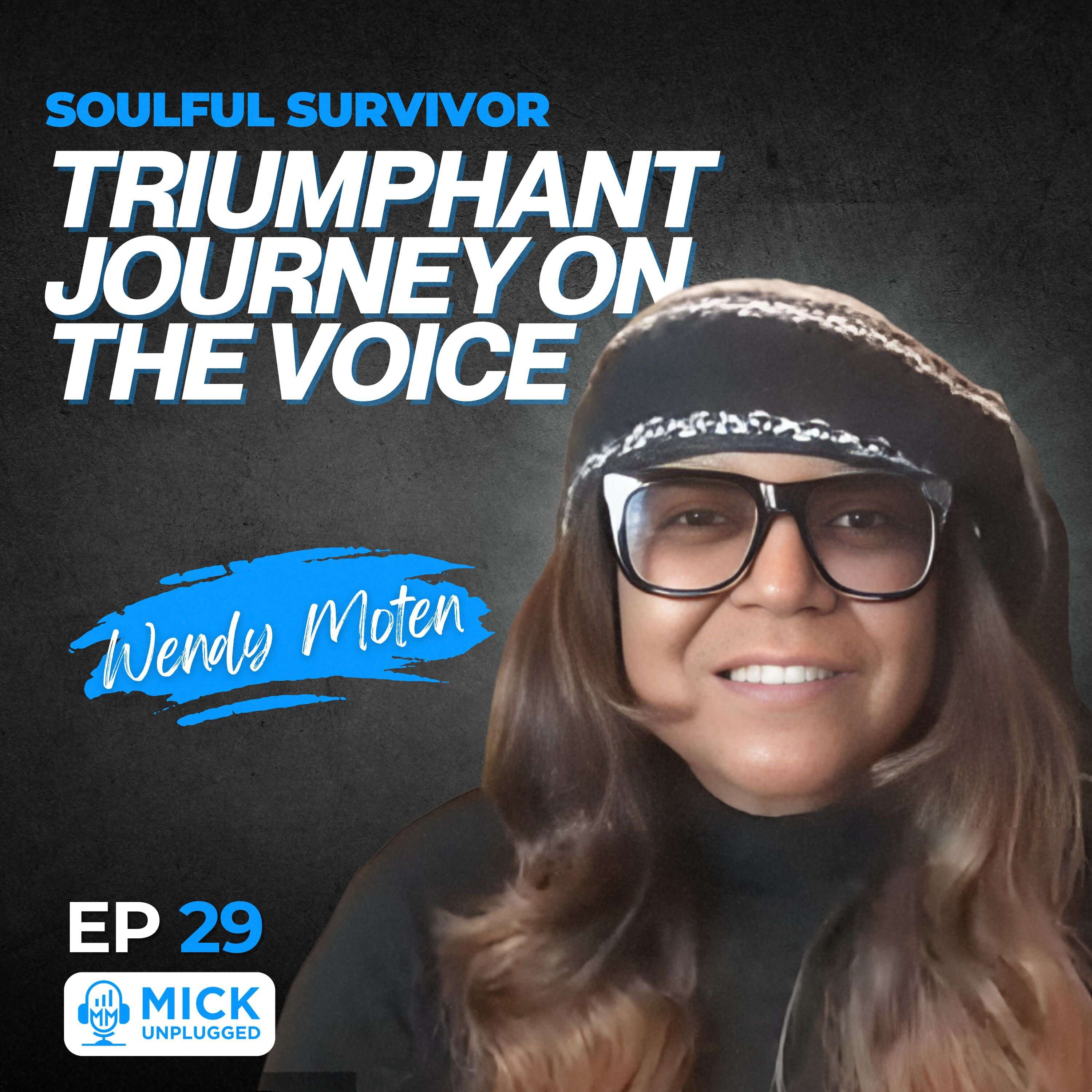 cover of episode Wendy Moten |  Soulful Survivor: Triumphant Journey on The Voice- Mick Unplugged [EP 29]