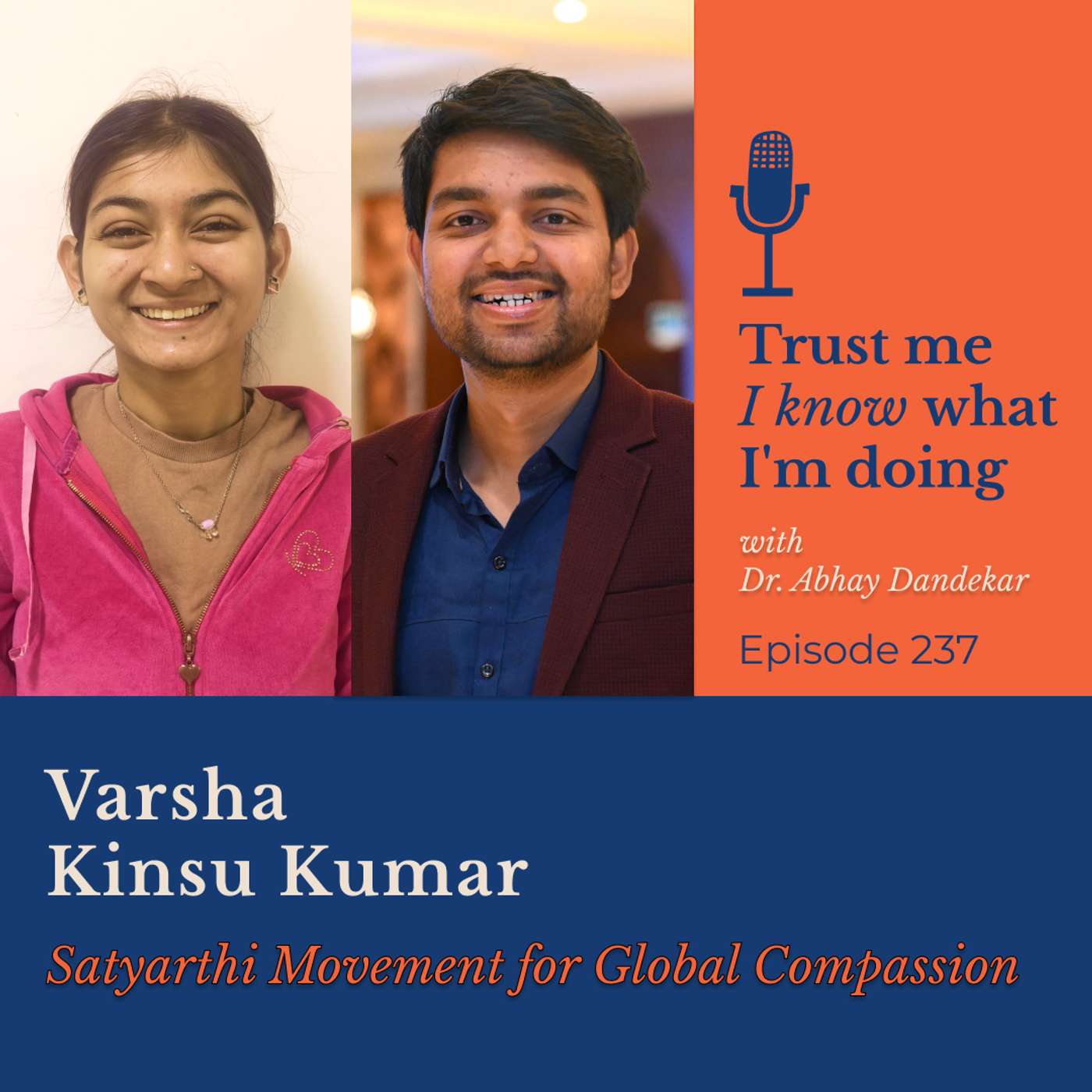 Kinsu Kumar and Varsha... on compassion and combating child labor and trafficking