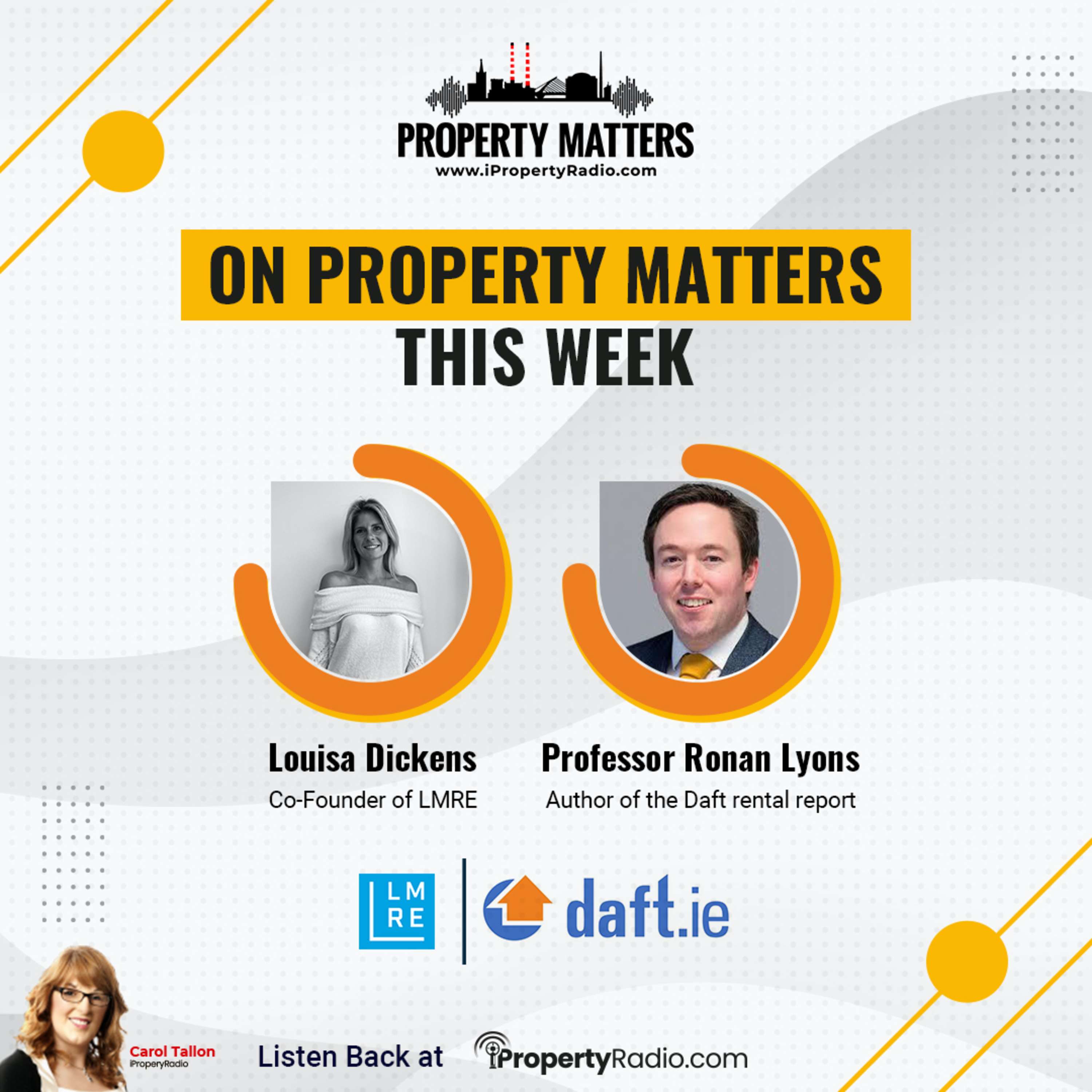 Property Matters, February 9th 2021: Ronan Lyons & Louisa Dickens