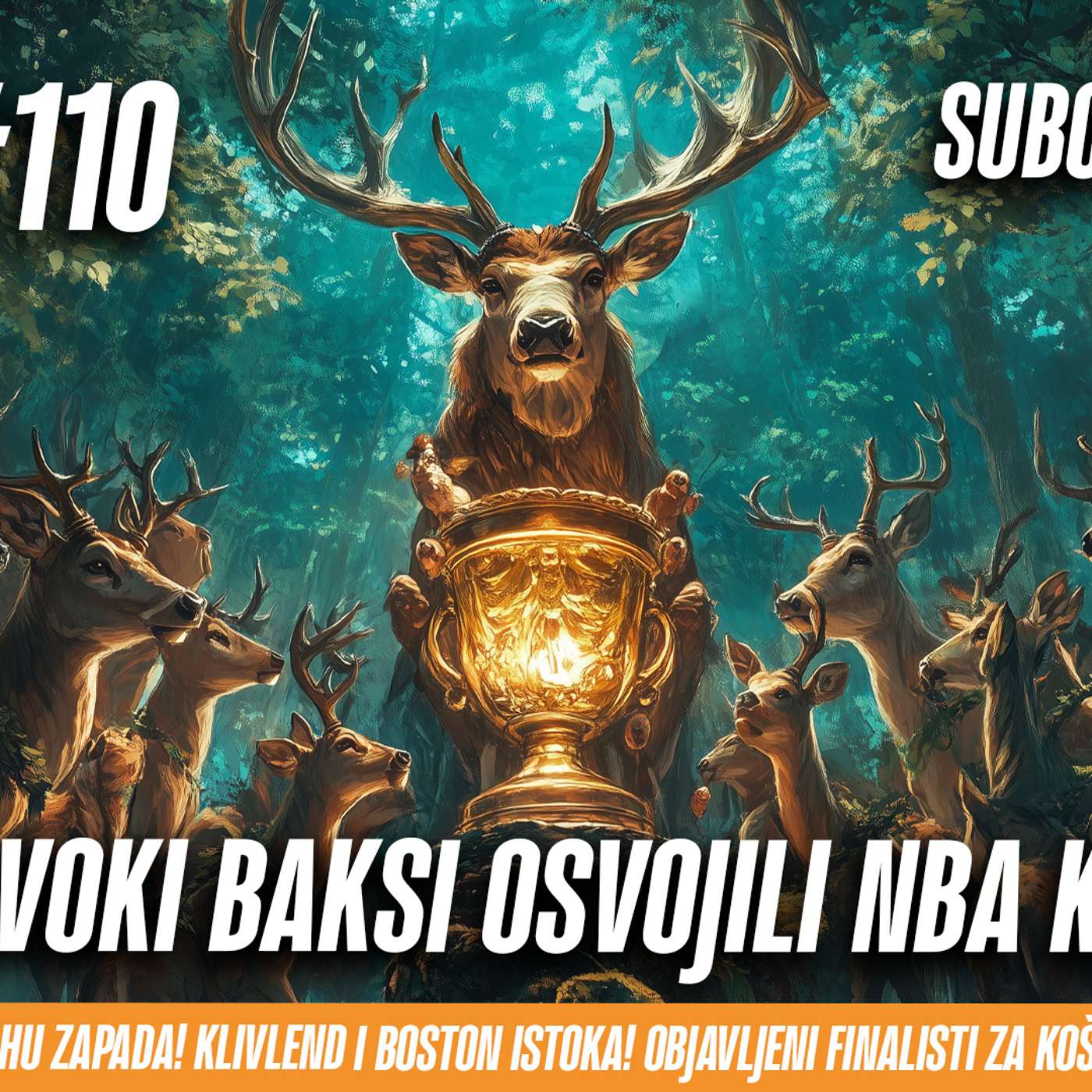 1 na 1 No.110: MILVOKI BAKSI OSVOJILI NBA KUP! episode artwork