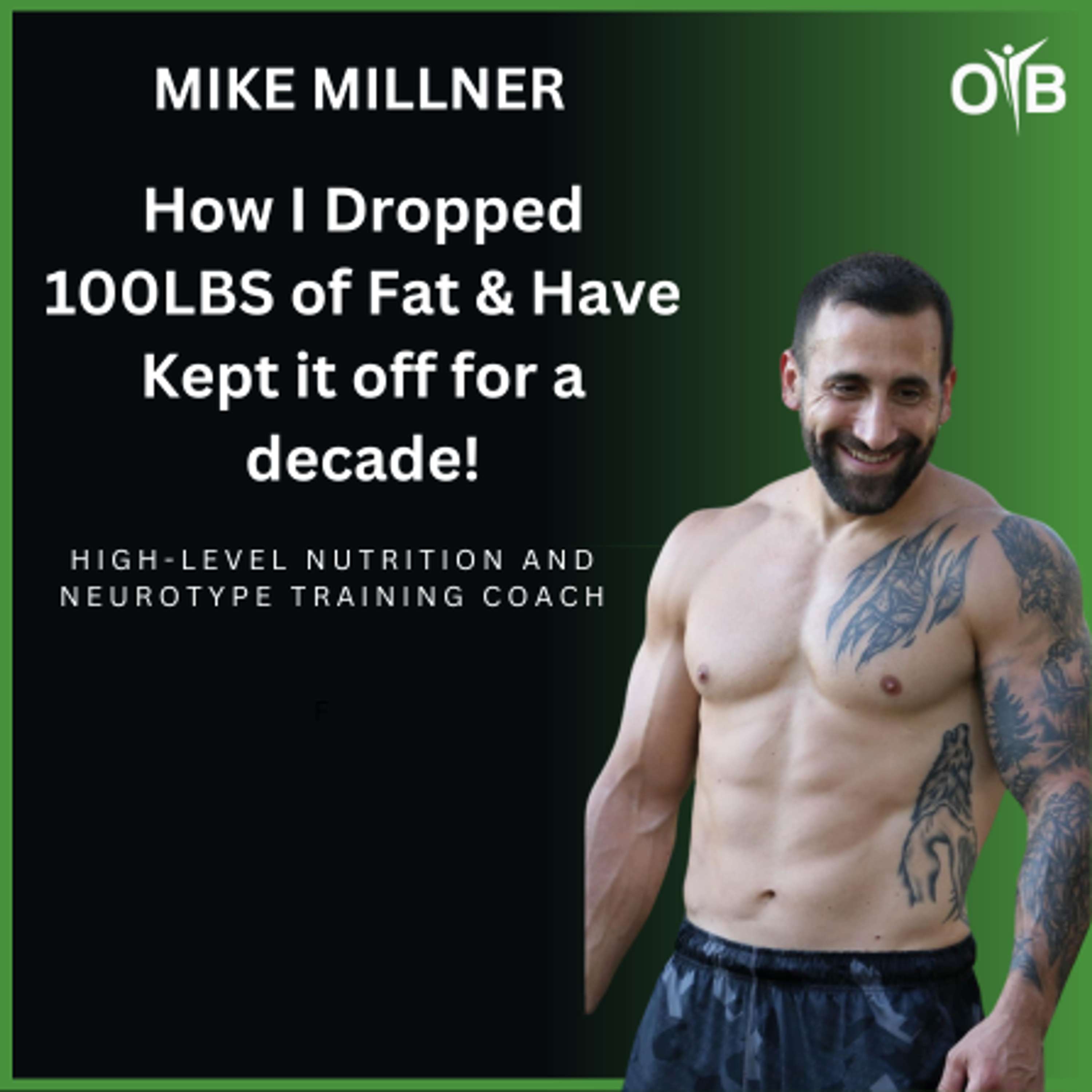 Mike Millner- How I Dropped 100LBS of Fat & Have Kept it off for a decade!