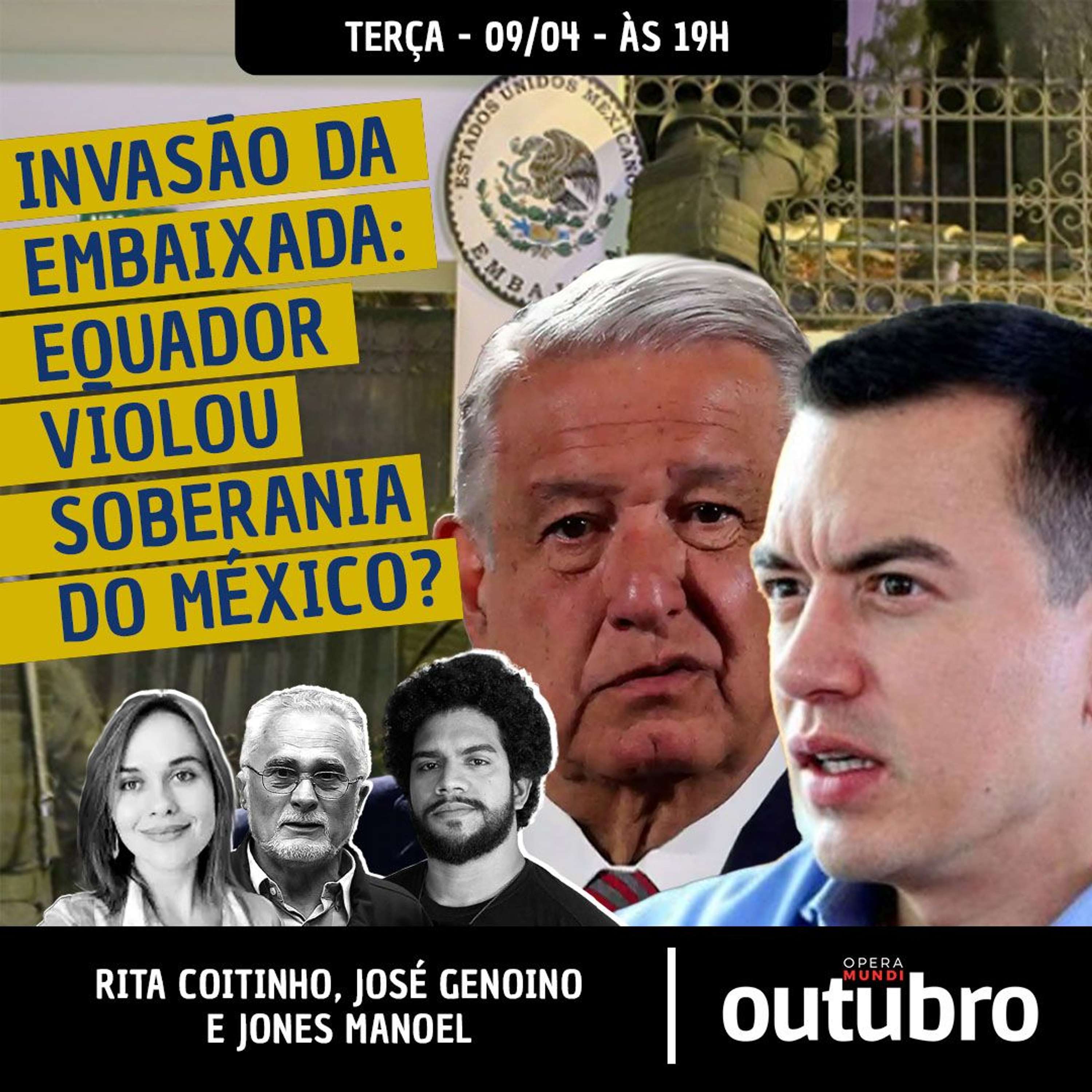 Outubro: tudo o que precisamos discutir