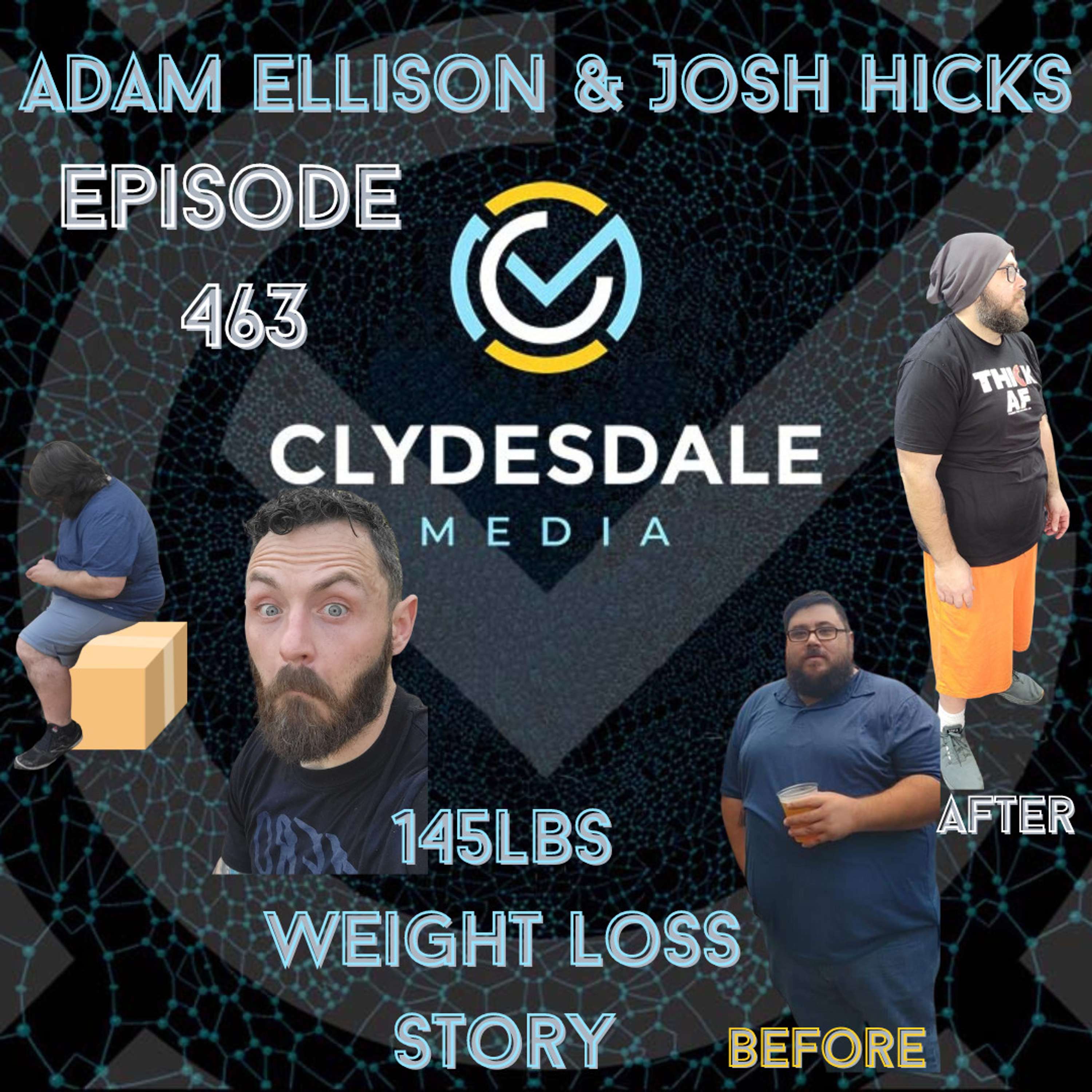 Adam Ellison & Josh Hicks - Two Friends Come Together to Use CrossFit to Help Adam Lose 145lbs