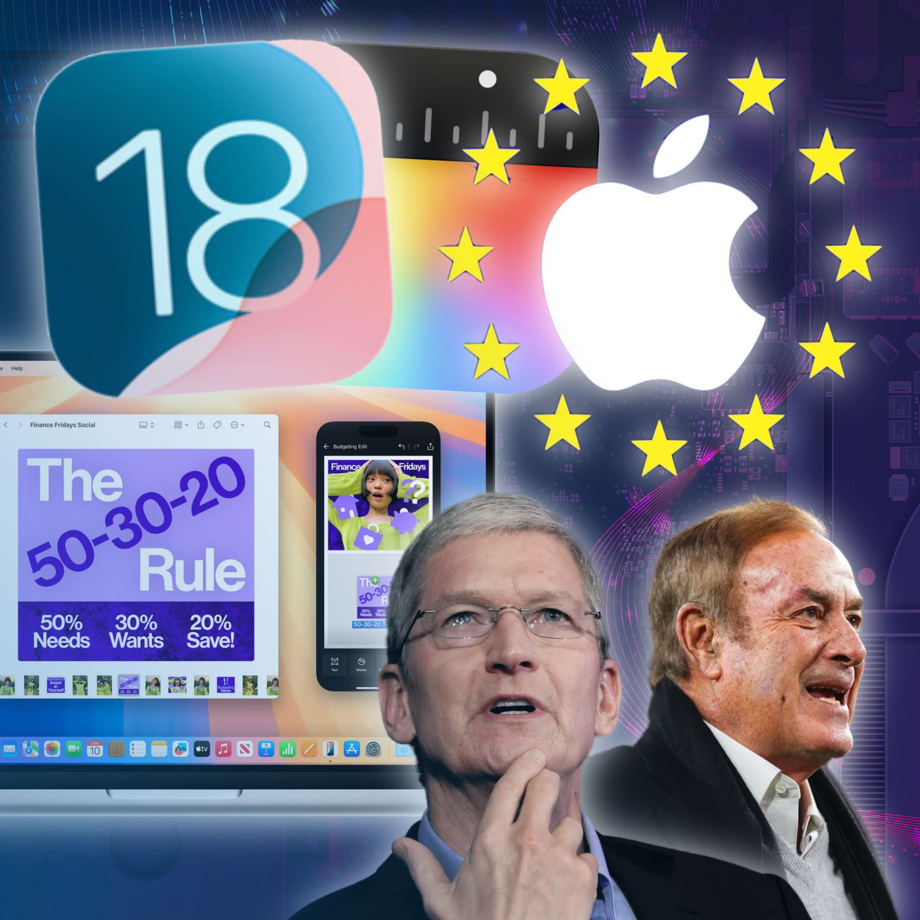 Apple Intelligence Not Coming to EU, RCS Live in iOS 18 Beta, Official Olympic Recaps with AI Voice - podcast episode cover