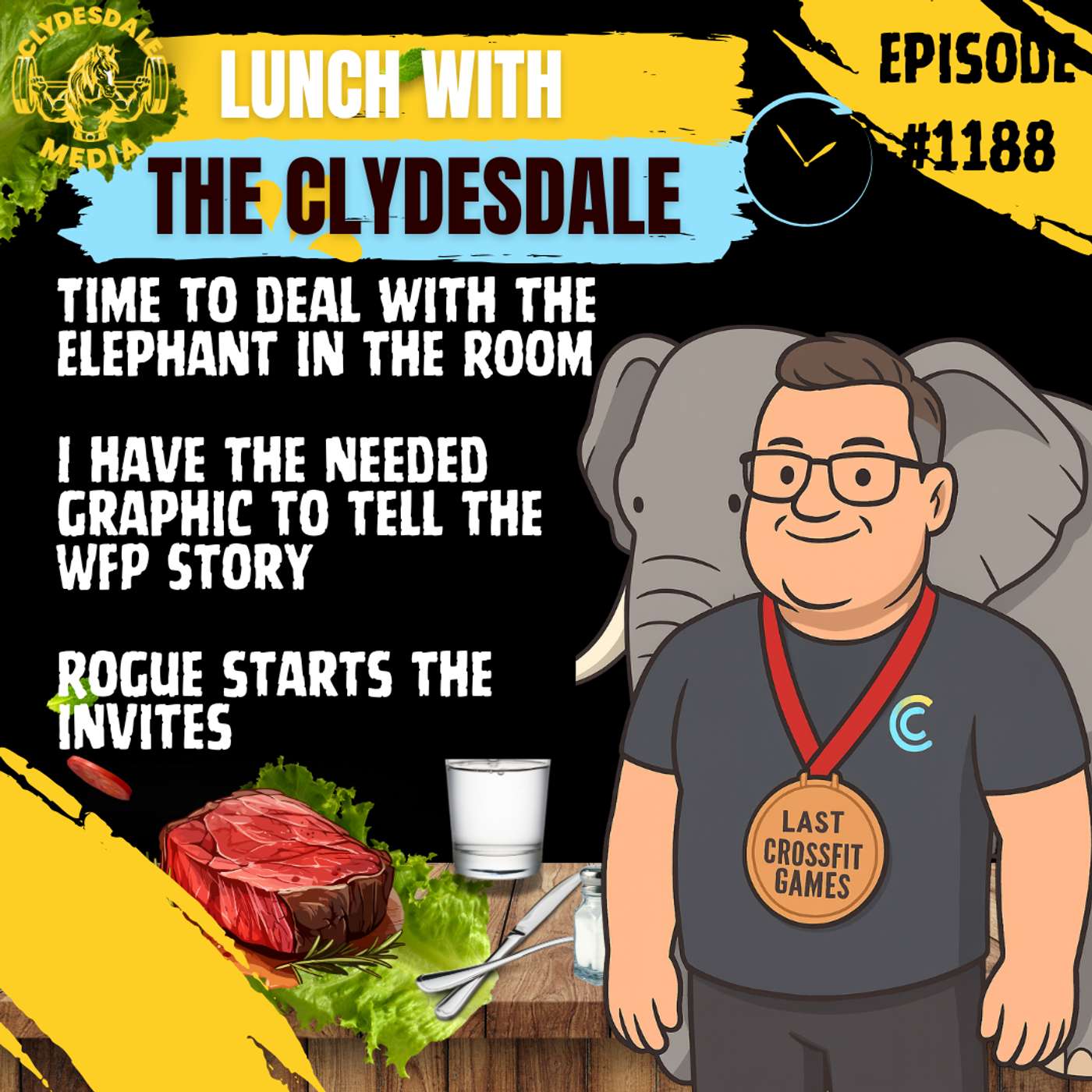Lunch with the Clydesdale - Today we May be Getting Petty