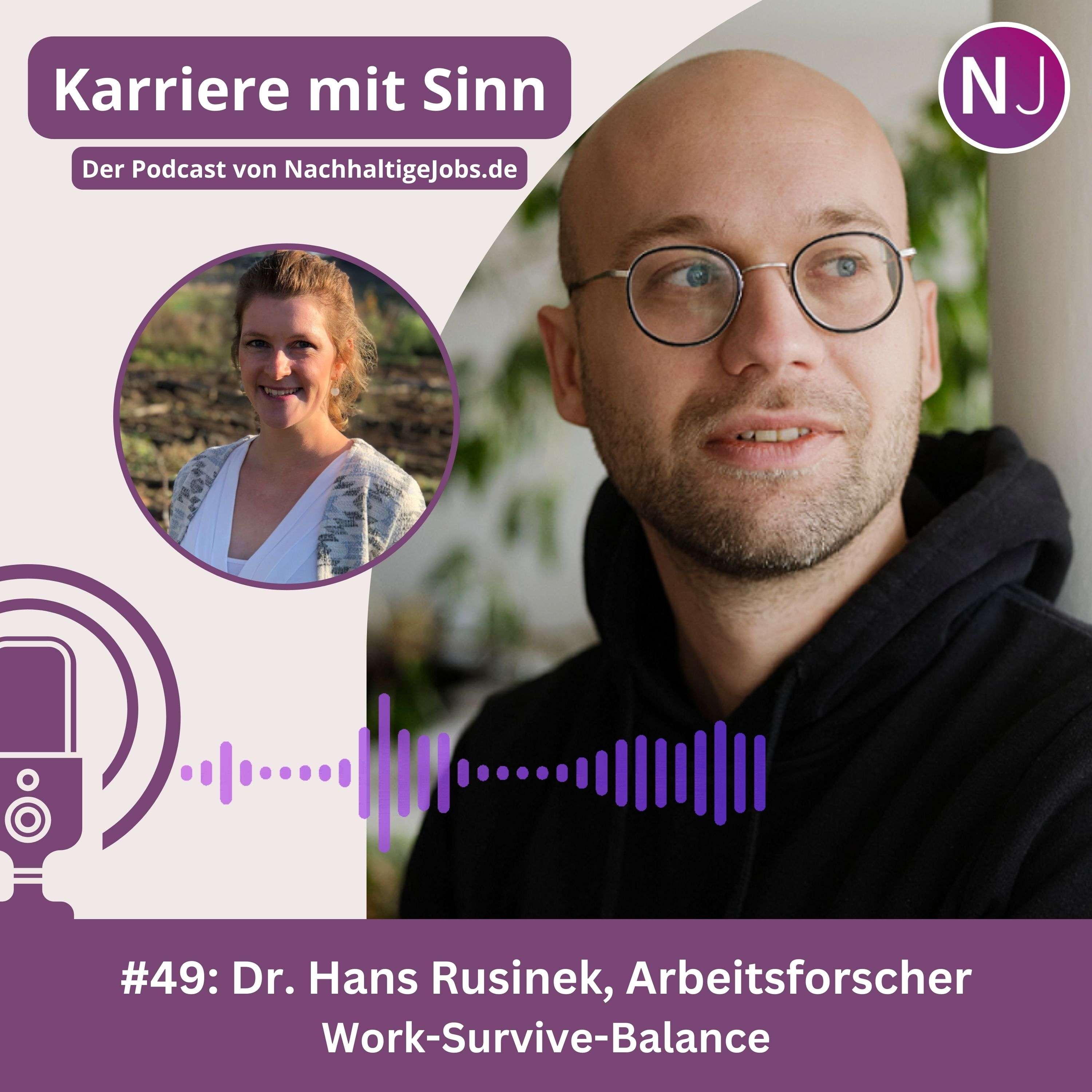 Karriere mit Sinn - der Podcast von NachhaltigeJobs