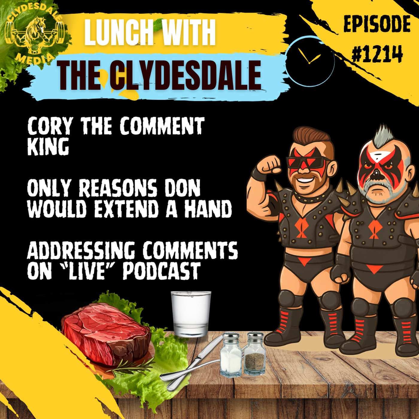 Lunch with the Clydesdale - Cajun Cory Wednesday | Super Bowl Halftime?