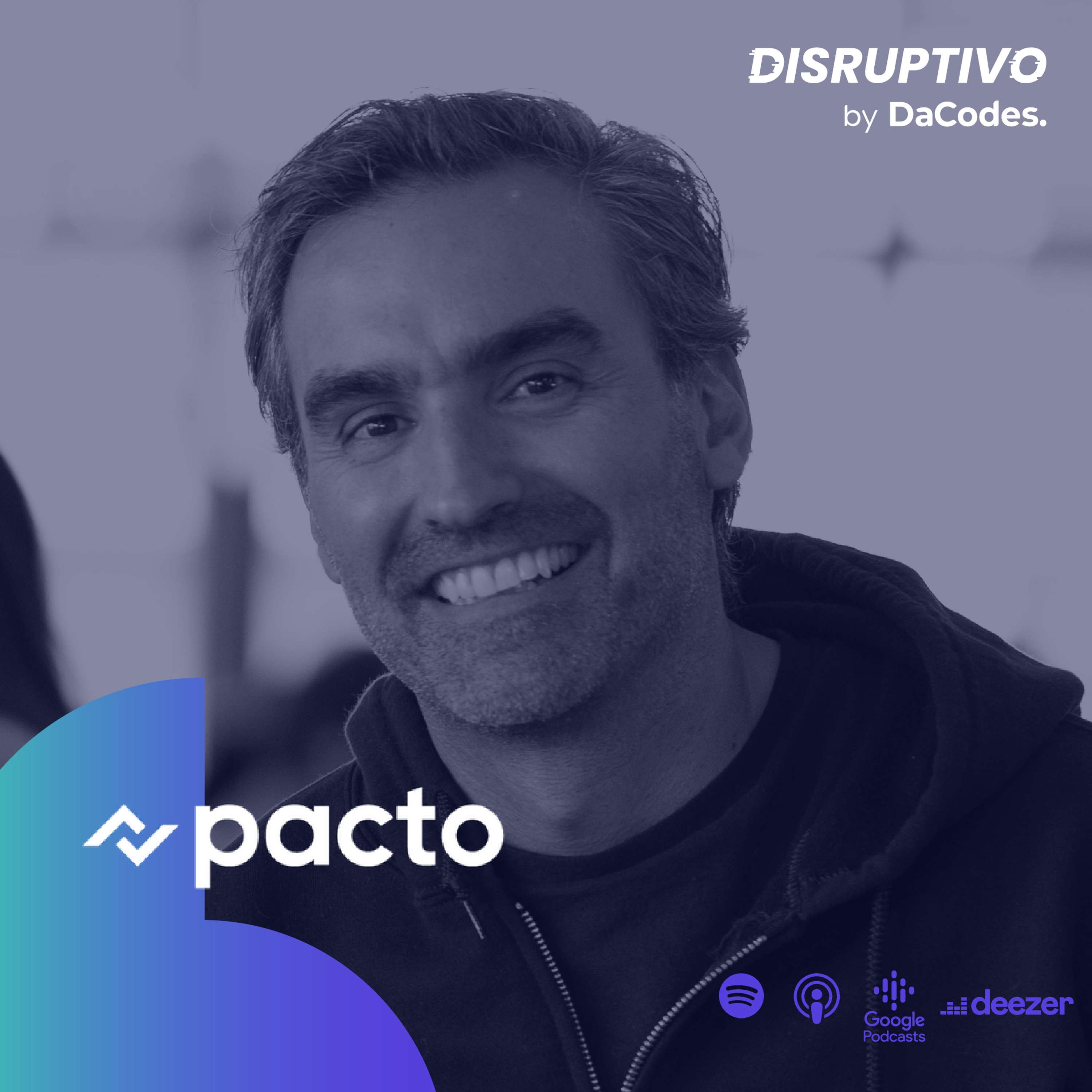 Disruptivo 16 con Rodrigo Kuri, CoFounder de Pacto: La transformación digital en el mundo de la banca, los valores personales y profesionales detrás de una start-up y la importancia de las dinámicas de financiamiento