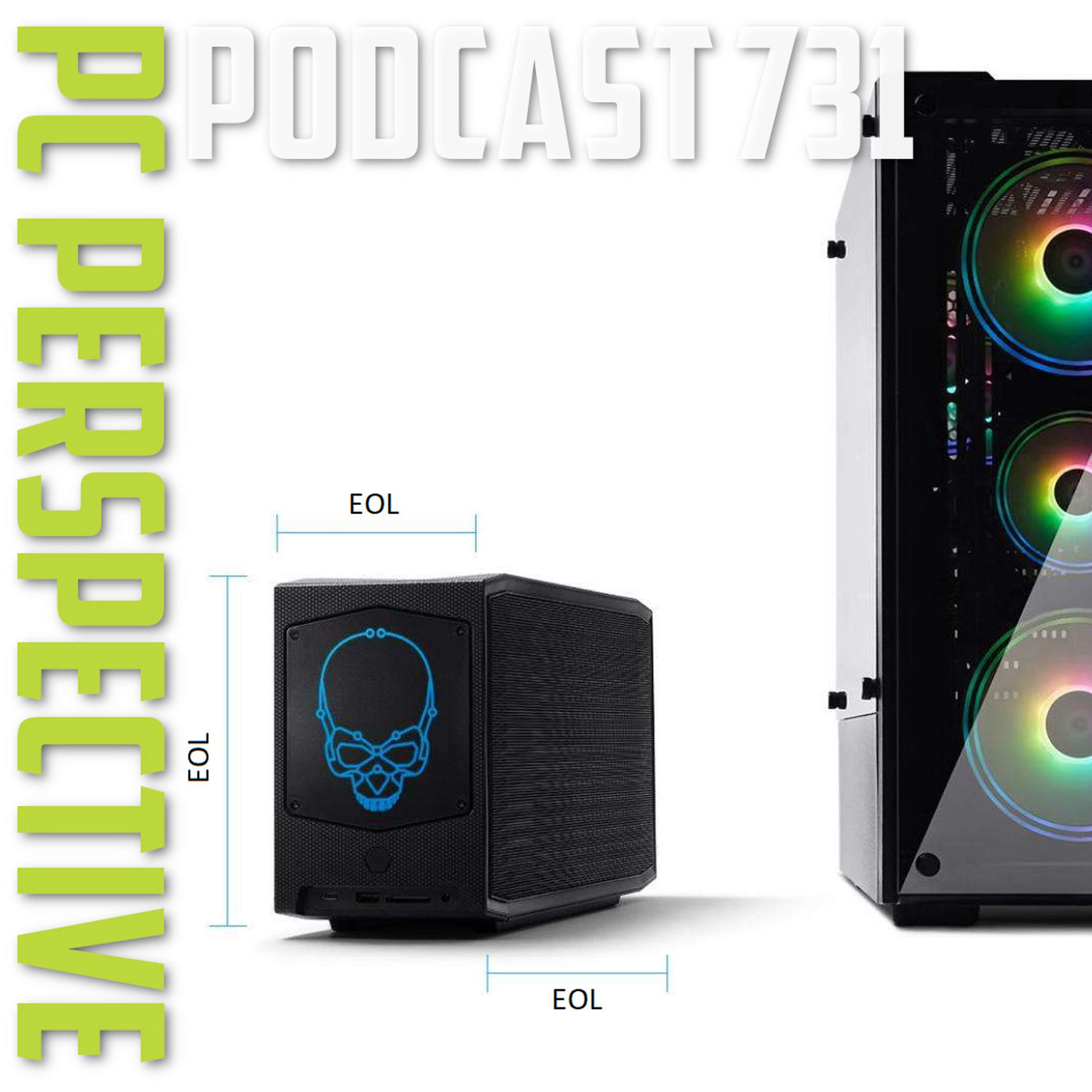 cover of episode Podcast #731 - RIP Intel NUC / No RTX 4060 Ti 16GB Reviews? / Crucial T700 Gen5 SSD Performance