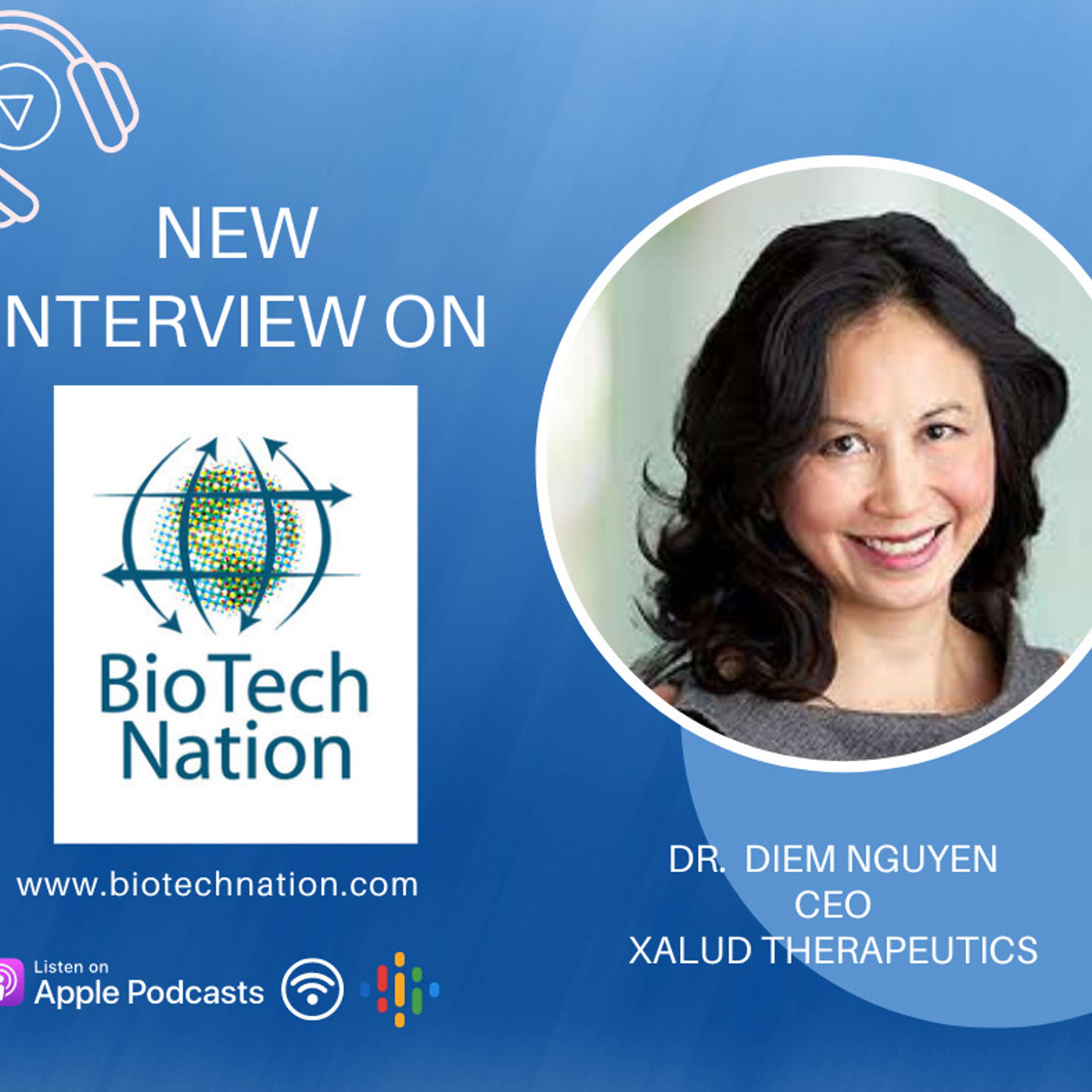 Osteoarthritis... Mostly in the Knee, But Pick a Joint!!! Dr. Diem Nguyen, CEO of Xalud Therapeutics