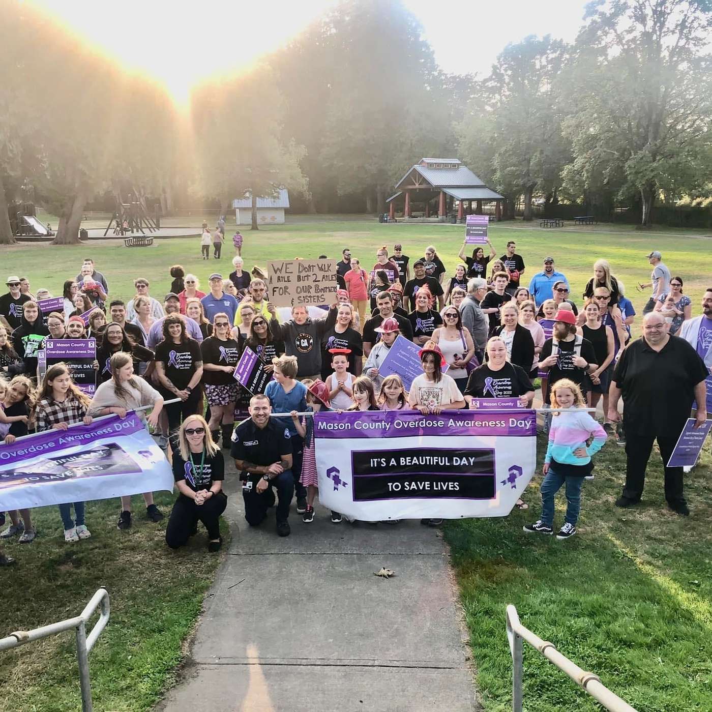 Mason County Overdose Awareness March & Resource Fair – Community, Recovery & Prevention