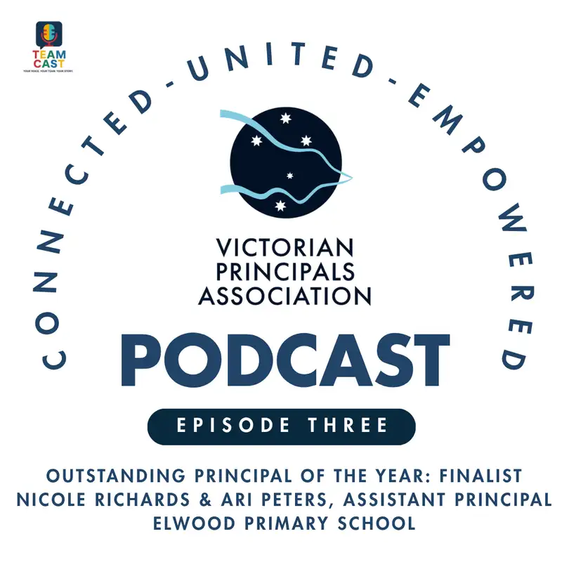 Nicole Richards - Finalist - Outstanding Principal of the Year - and Ari Peters - Assistant Principal - Elwood Primary