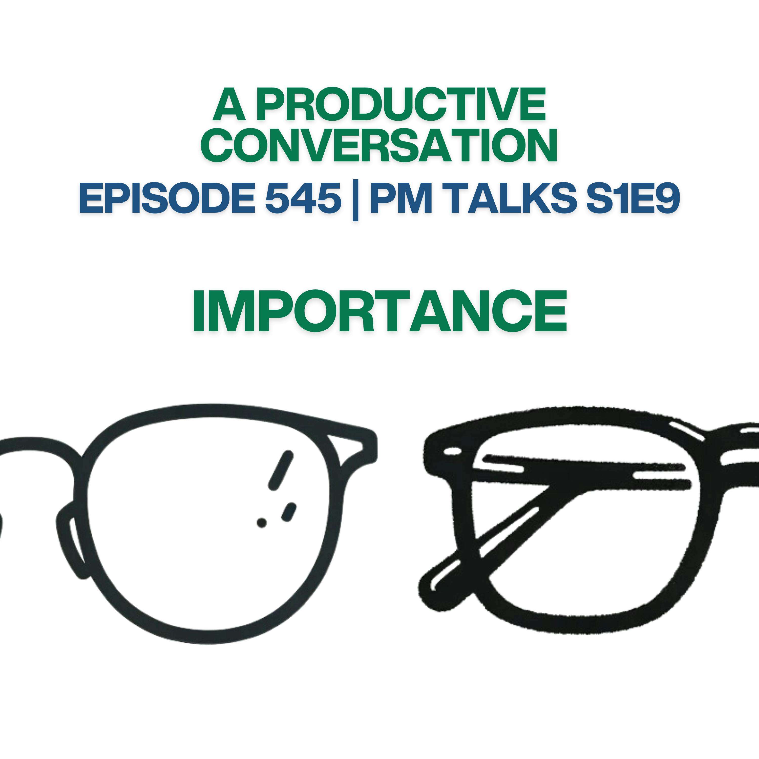 A Productive Conversation