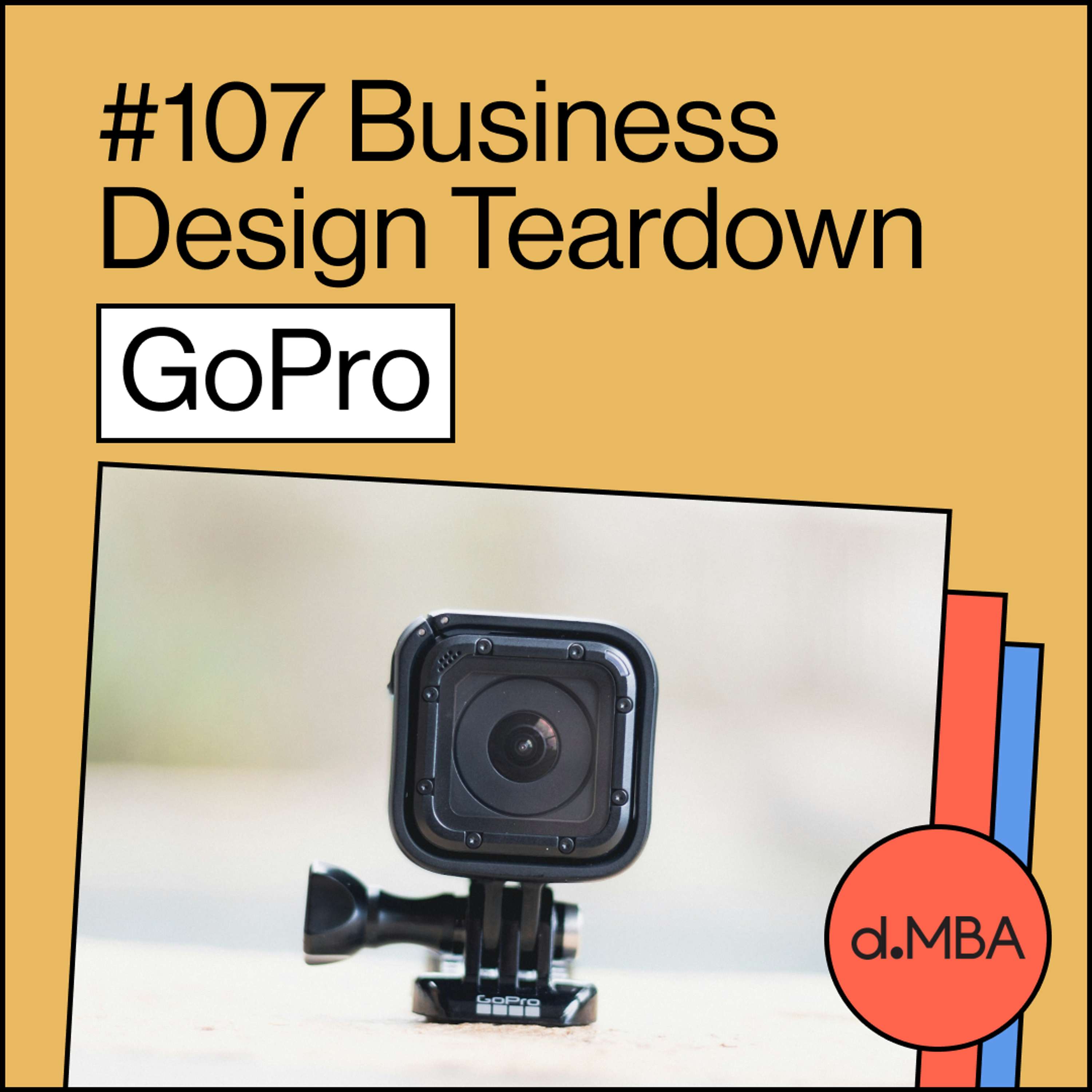 cover of episode 107- GoPro - Business Design Teardown