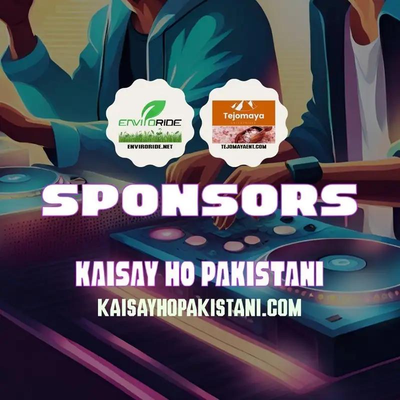 Kaisay Ho Pakistani | Sponsors Enviroride and Tejomaya Enterprises