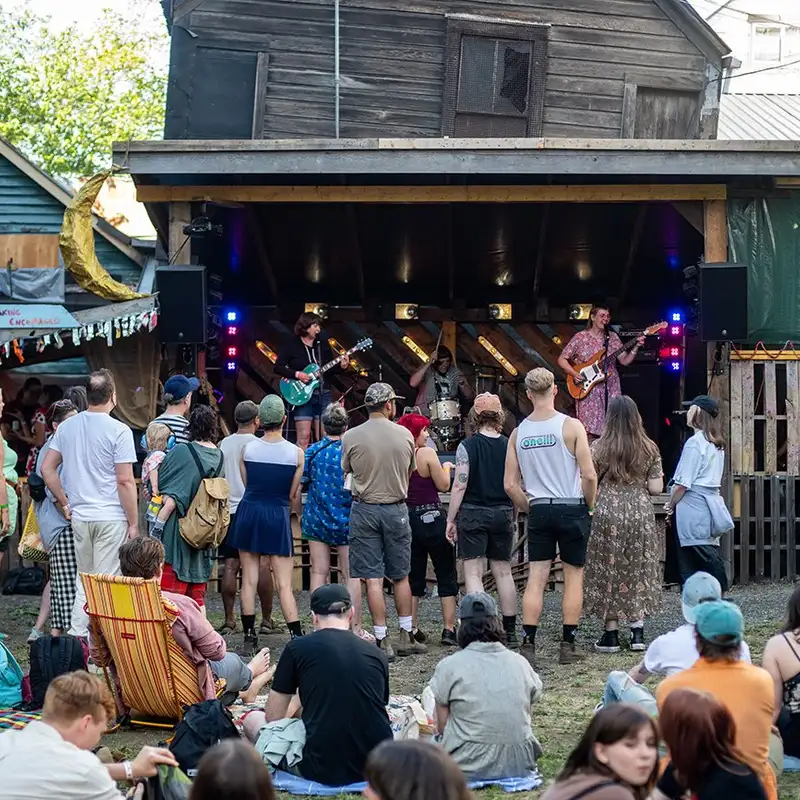 No backyard, no problem: Backyard Fest keeps the local music scene alive with new Sunk City music festival