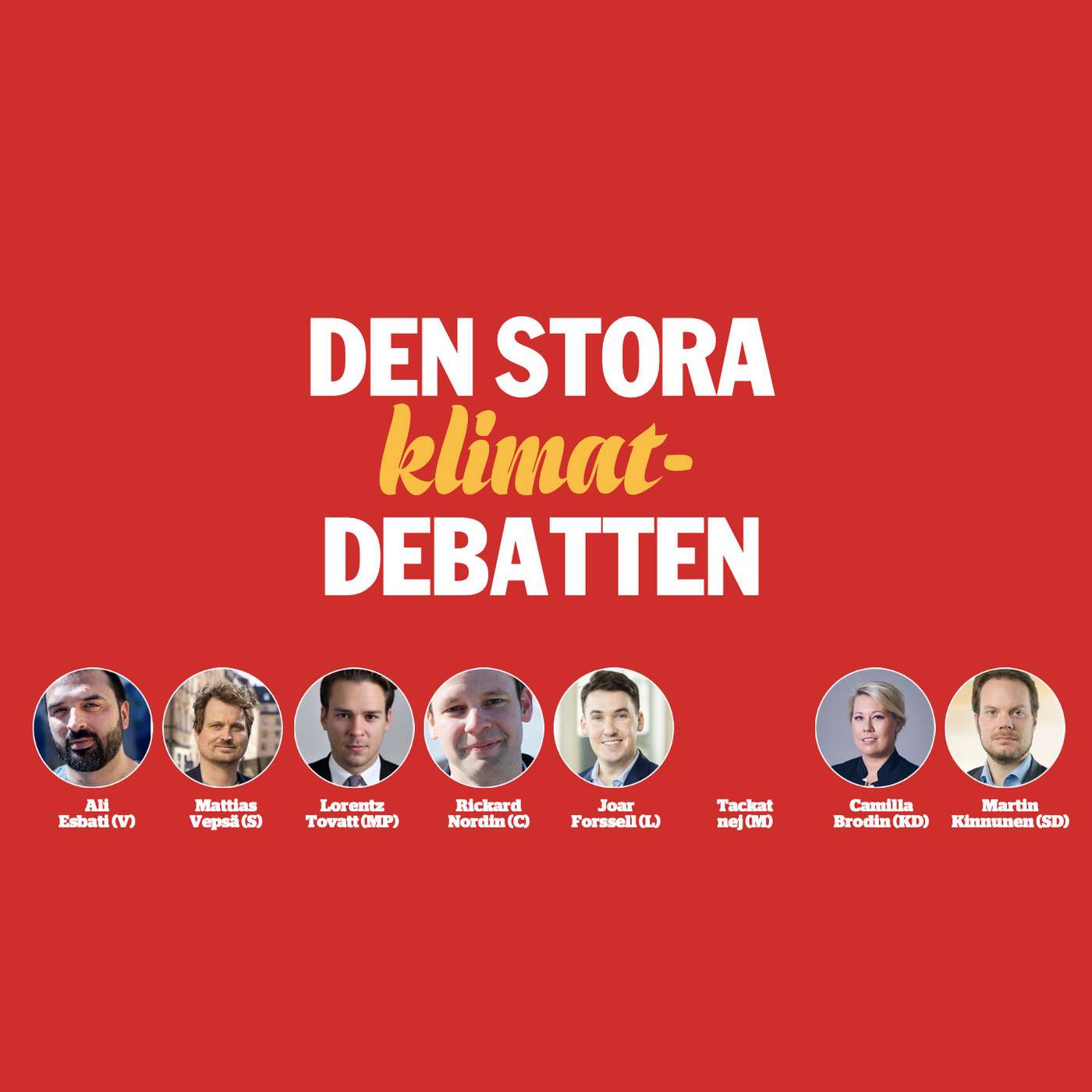 Den stora klimatdebatten Den stora klimatdebatten