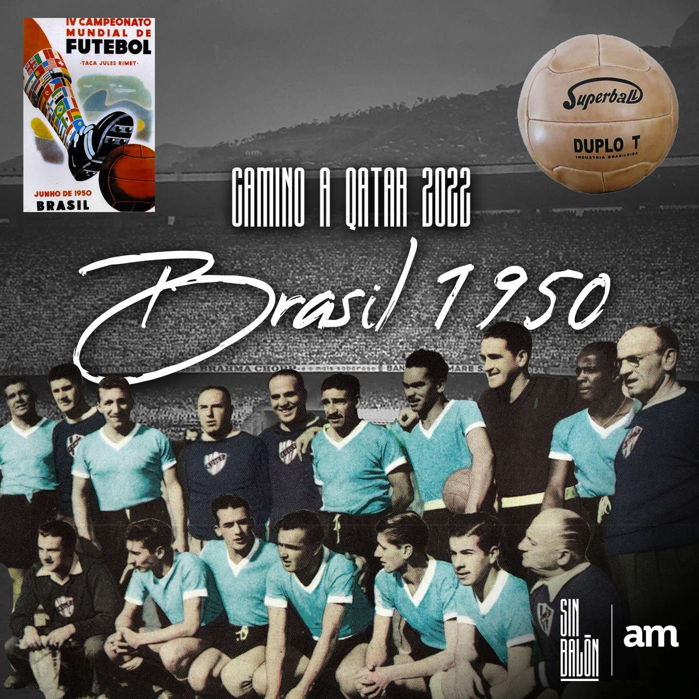De camino a Qatar: Brasil 1950