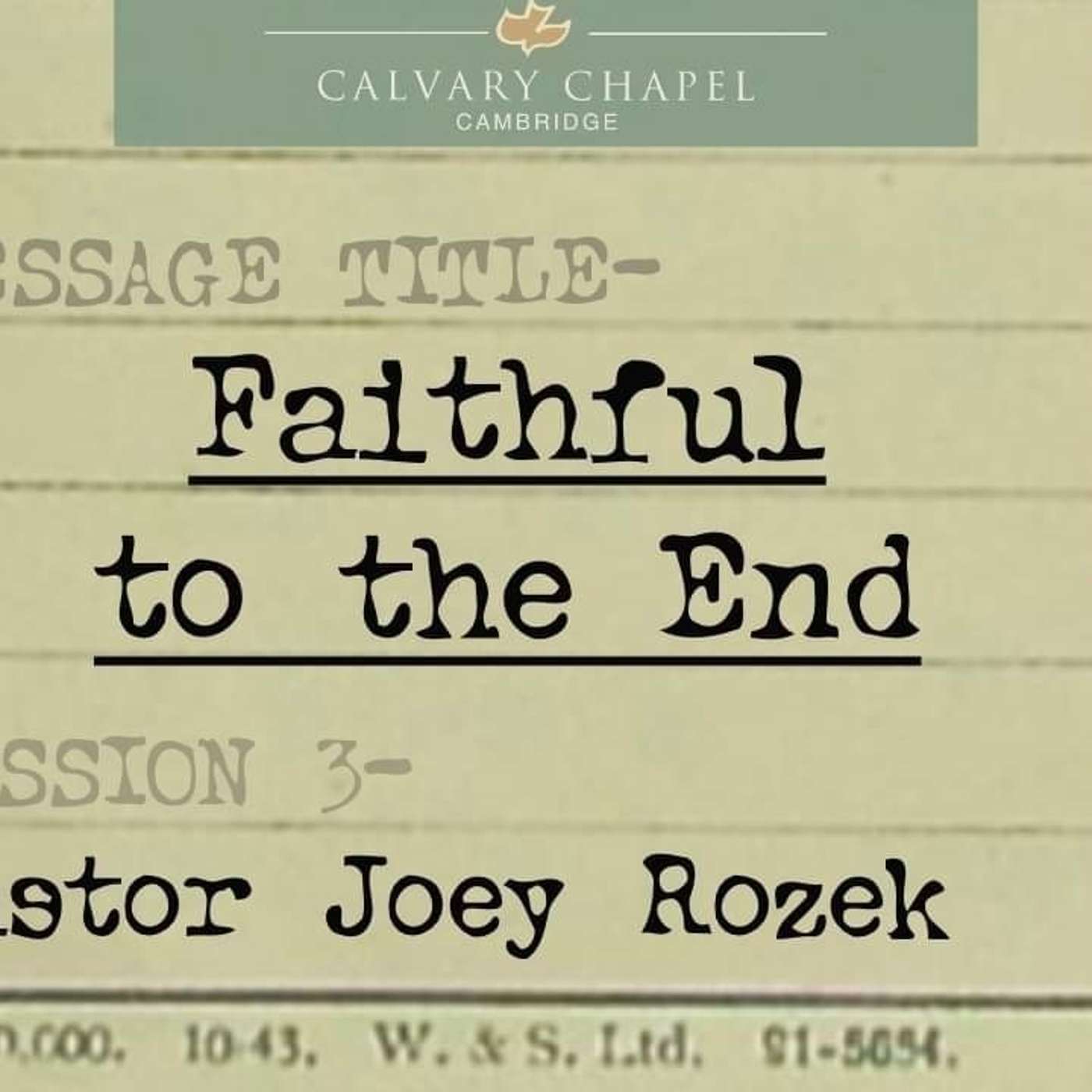 Calvary Chapel Cambridge UK