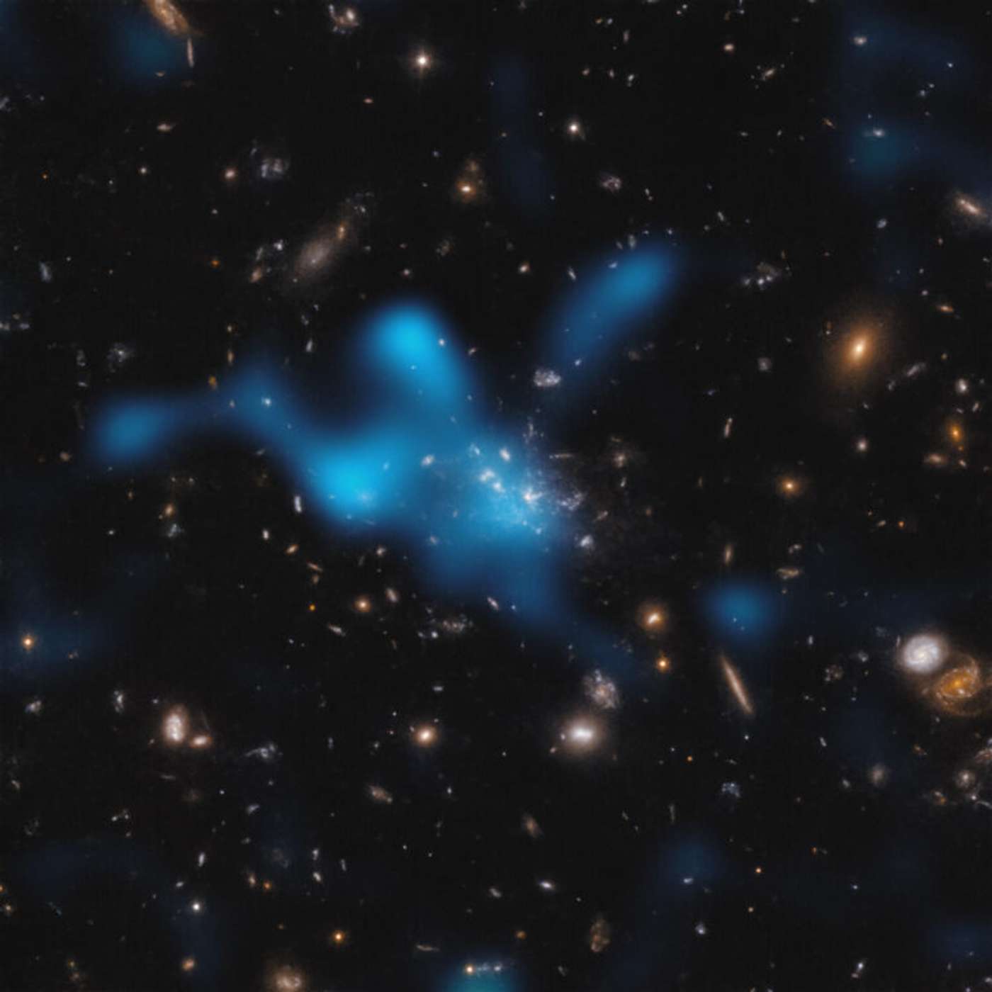 Un equipo de astrónomos observa el nacimiento de un cúmulo muy distante de galaxias del universo temprano episode artwork