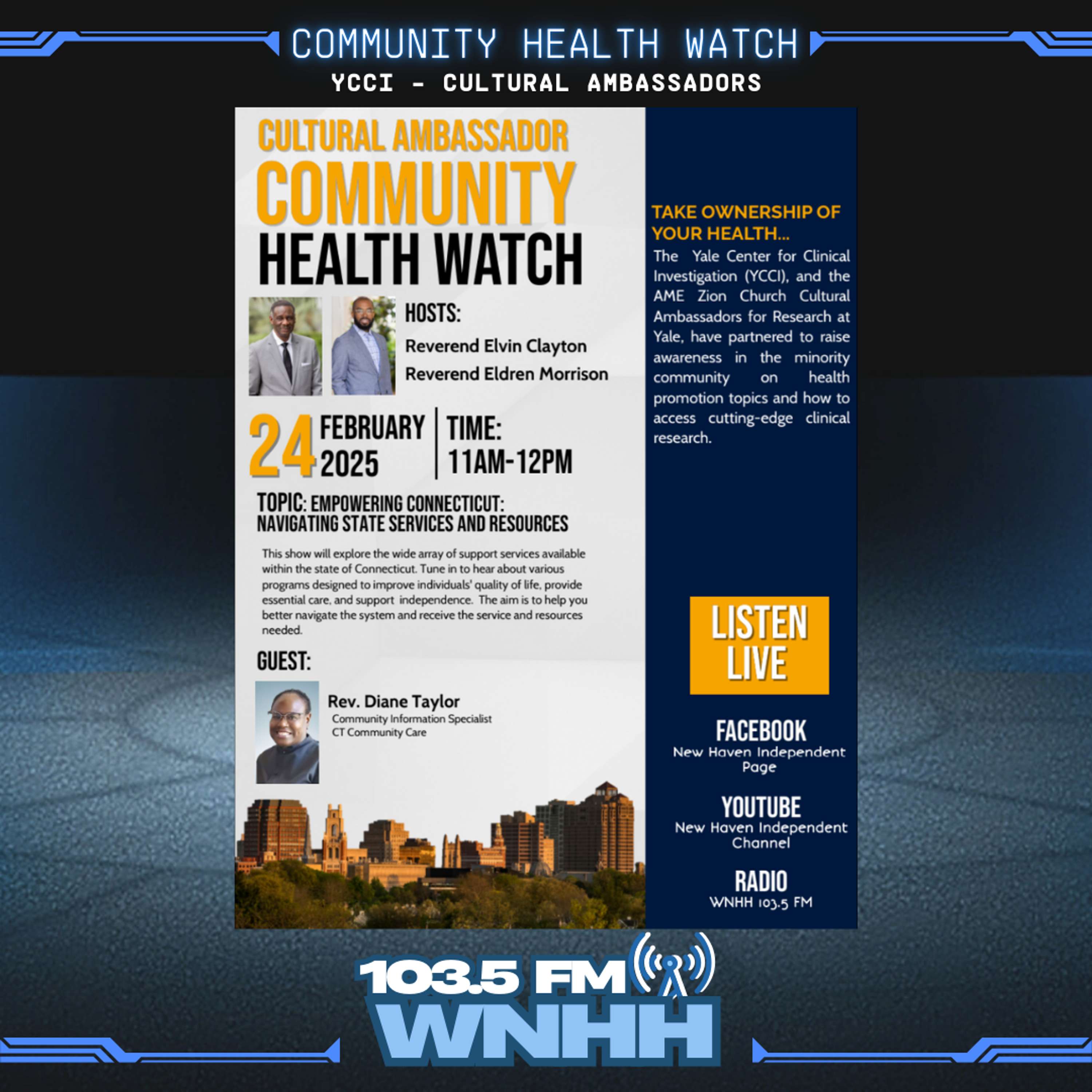 YCCI Cultural Ambassadors | Community Health Watch