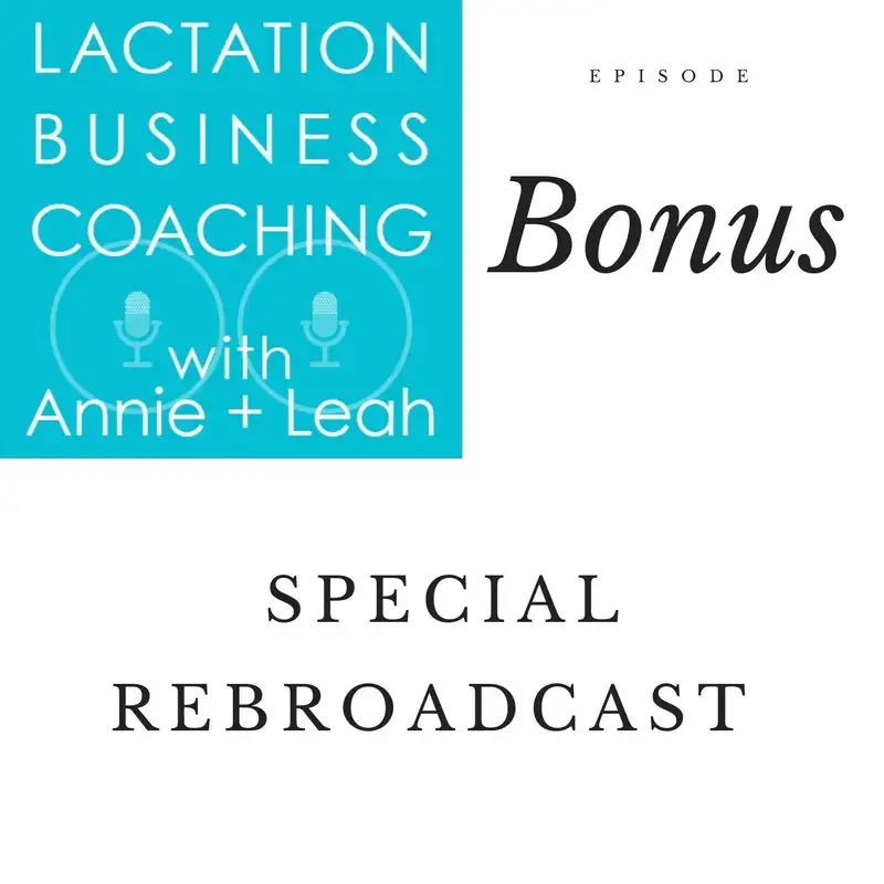 Bonus Rebroadcast | Launching Your Lactation Business