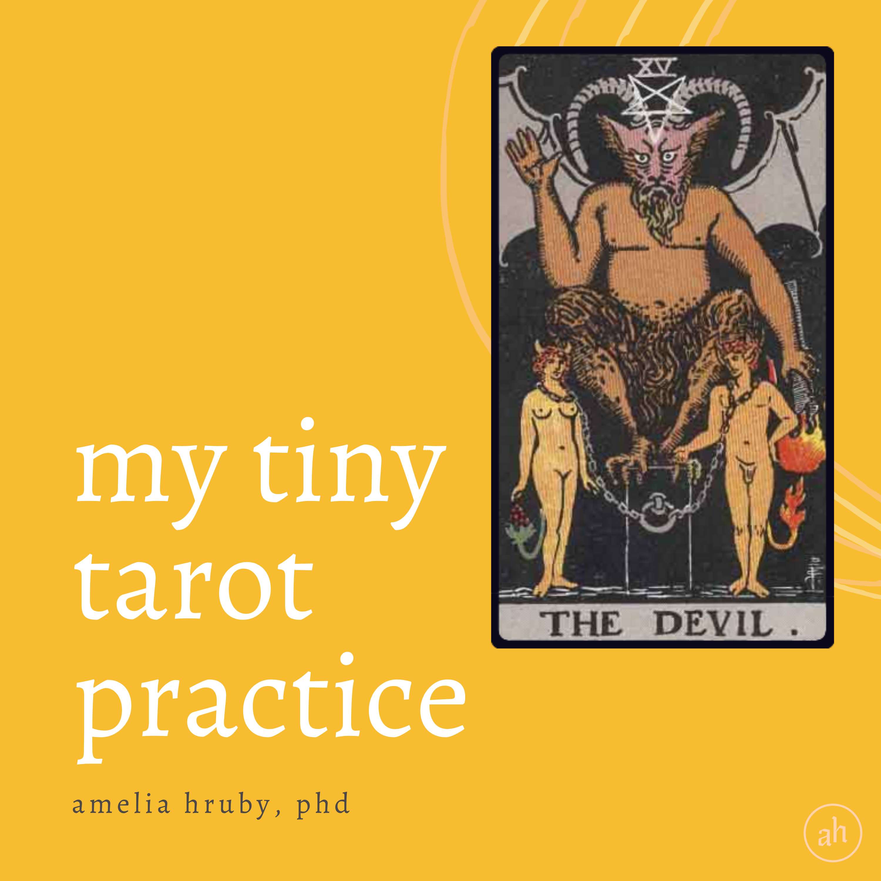 my tiny tarot practice