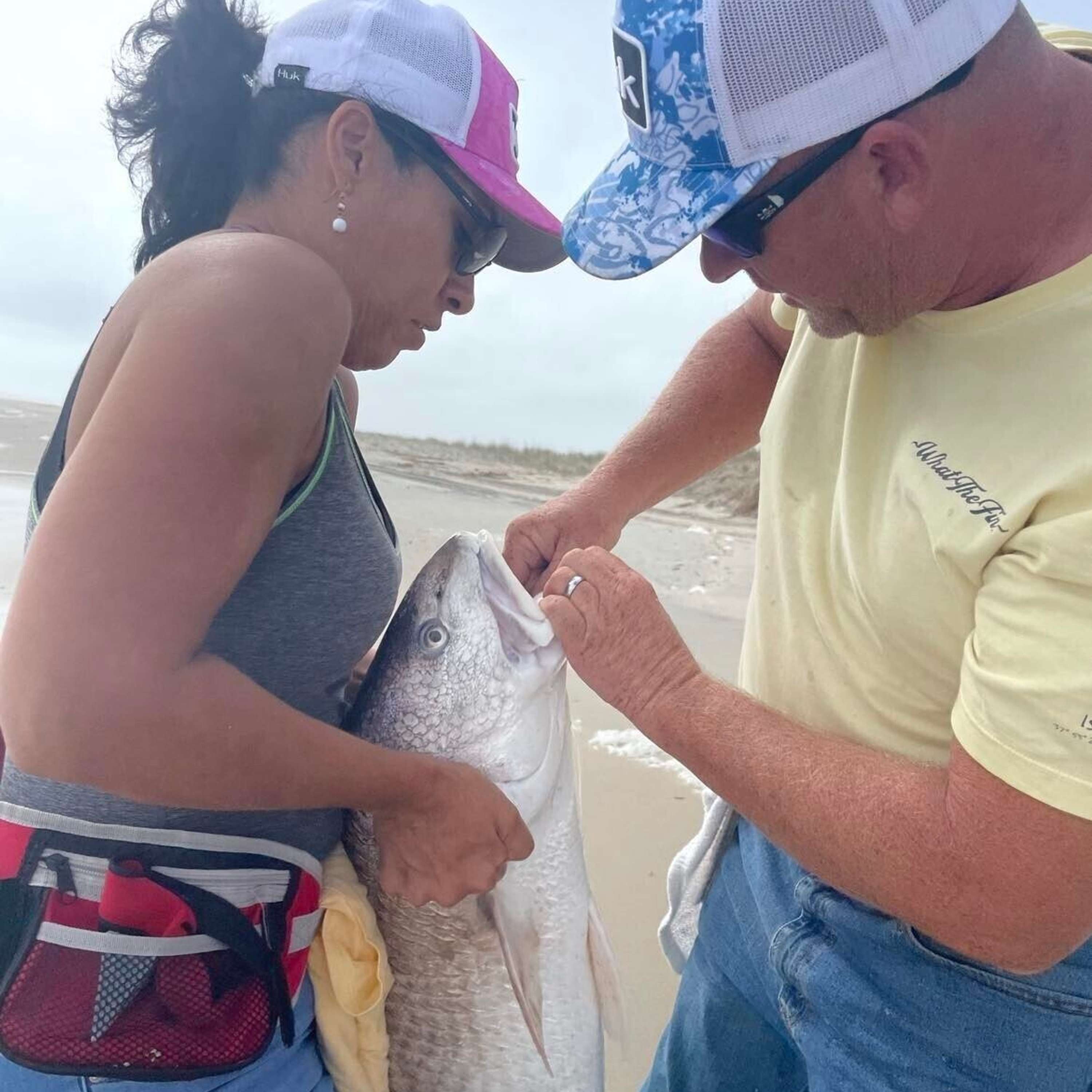 Big Bull Red Fishing in Virginia with Chuck & Mildred