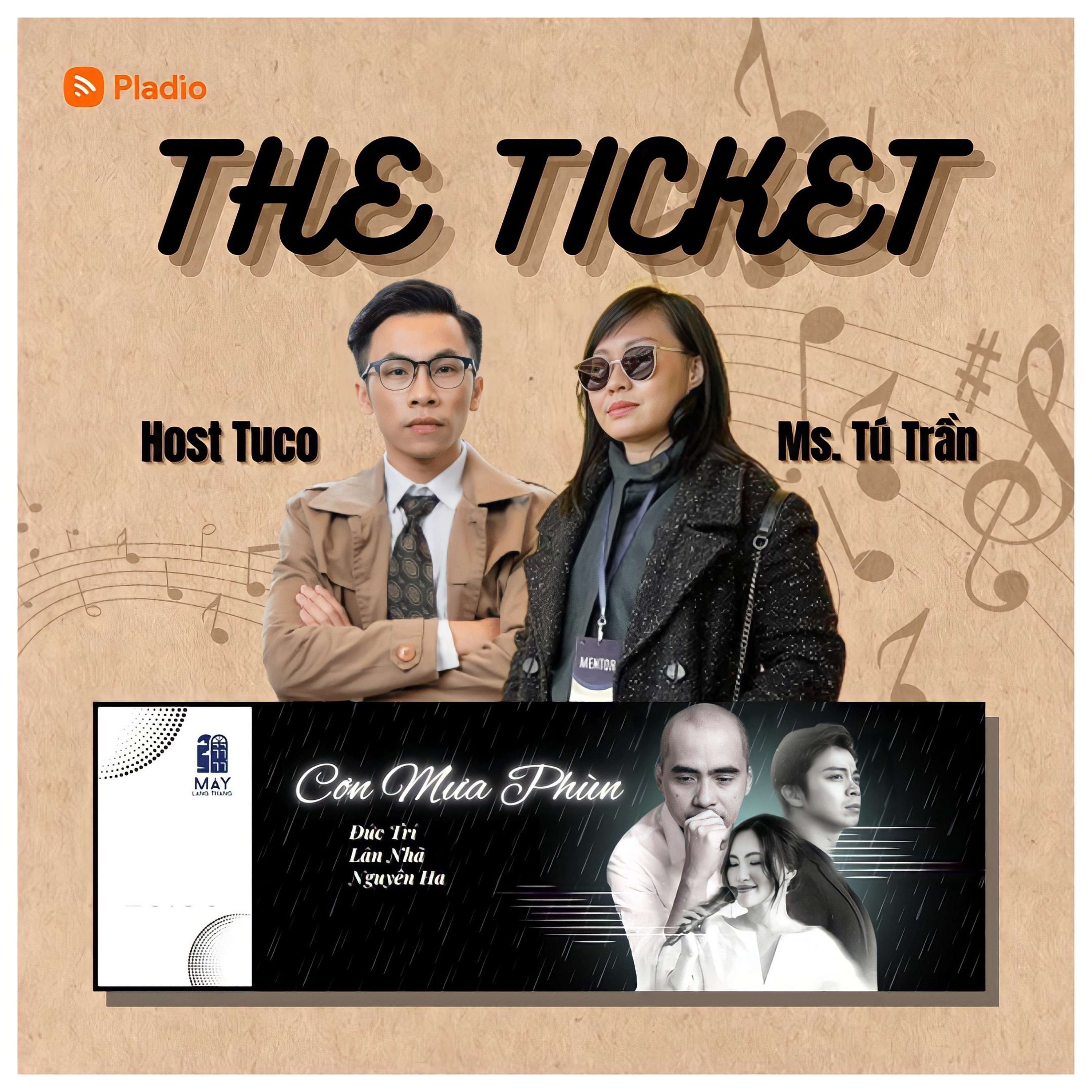 #2 THE TICKET - CƠN MƯA PHÙN — THE TICKET cover