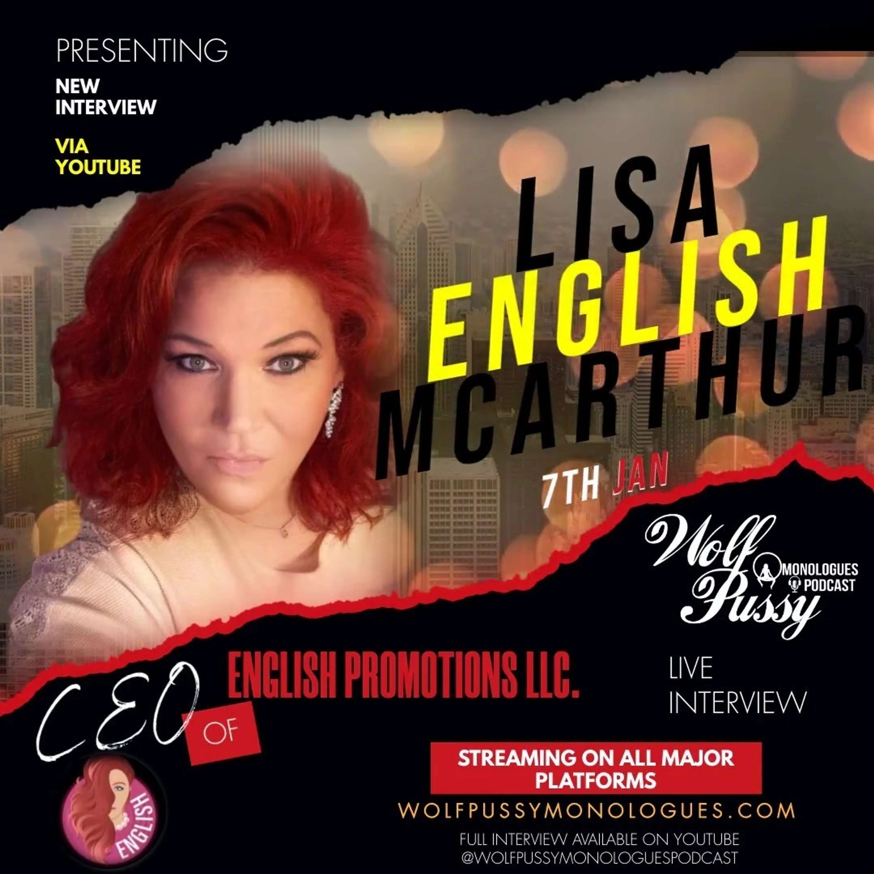 Lisa English McArthur Live Interview