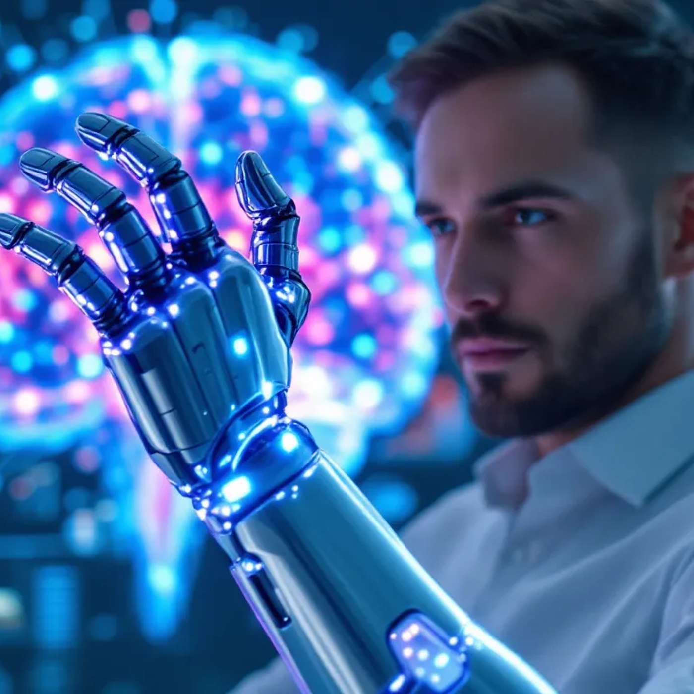 Can a Paralyzed Man Move a Robotic Arm with His Mind? episode artwork