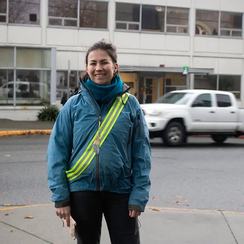 City of Nanaimo encourages all road users to be alert and be seen