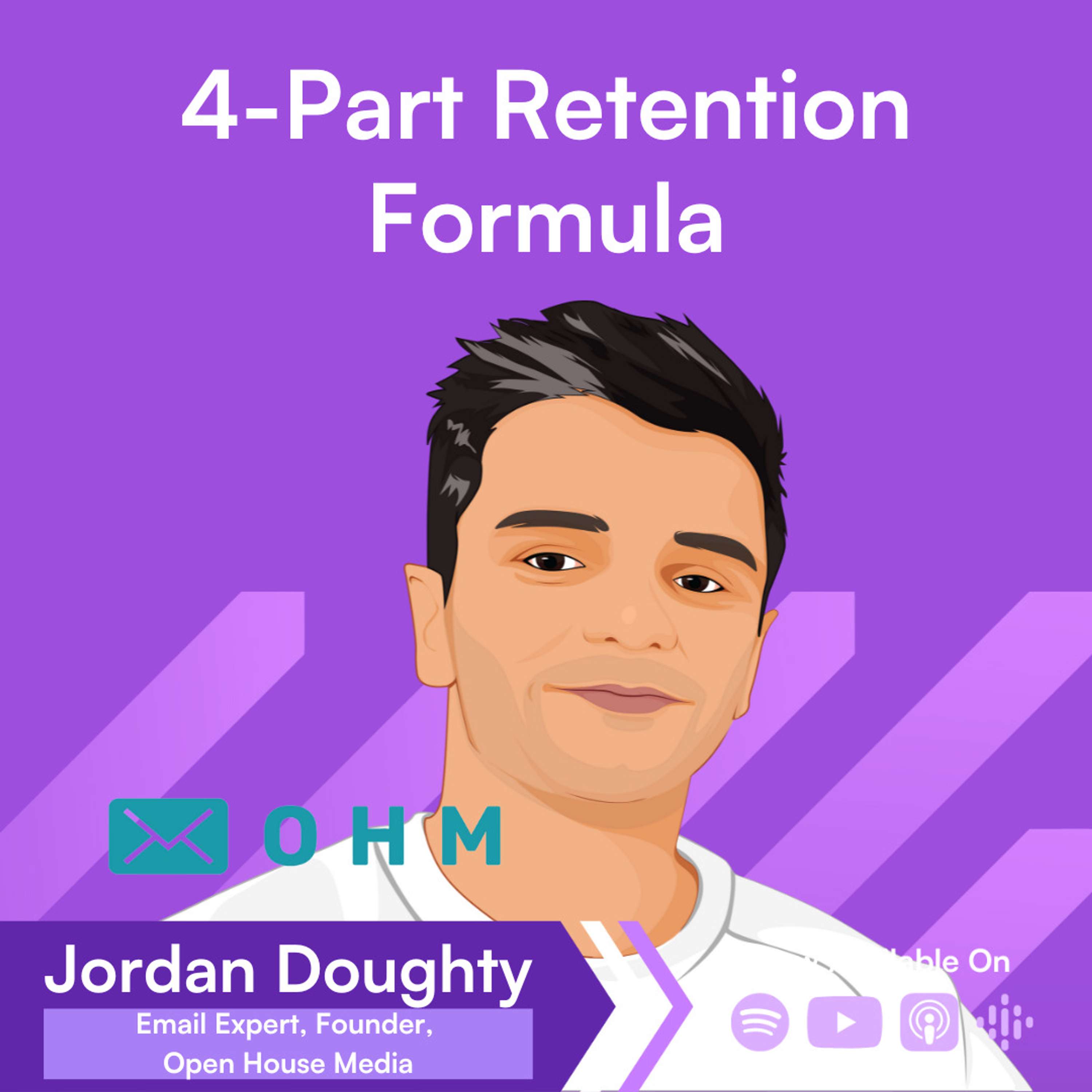 cover of episode Why Top Brands Swear by This 4-Part Retention Formula: Email, SMS, Loyalty Programs and Direct Mail → Jordan Doughty